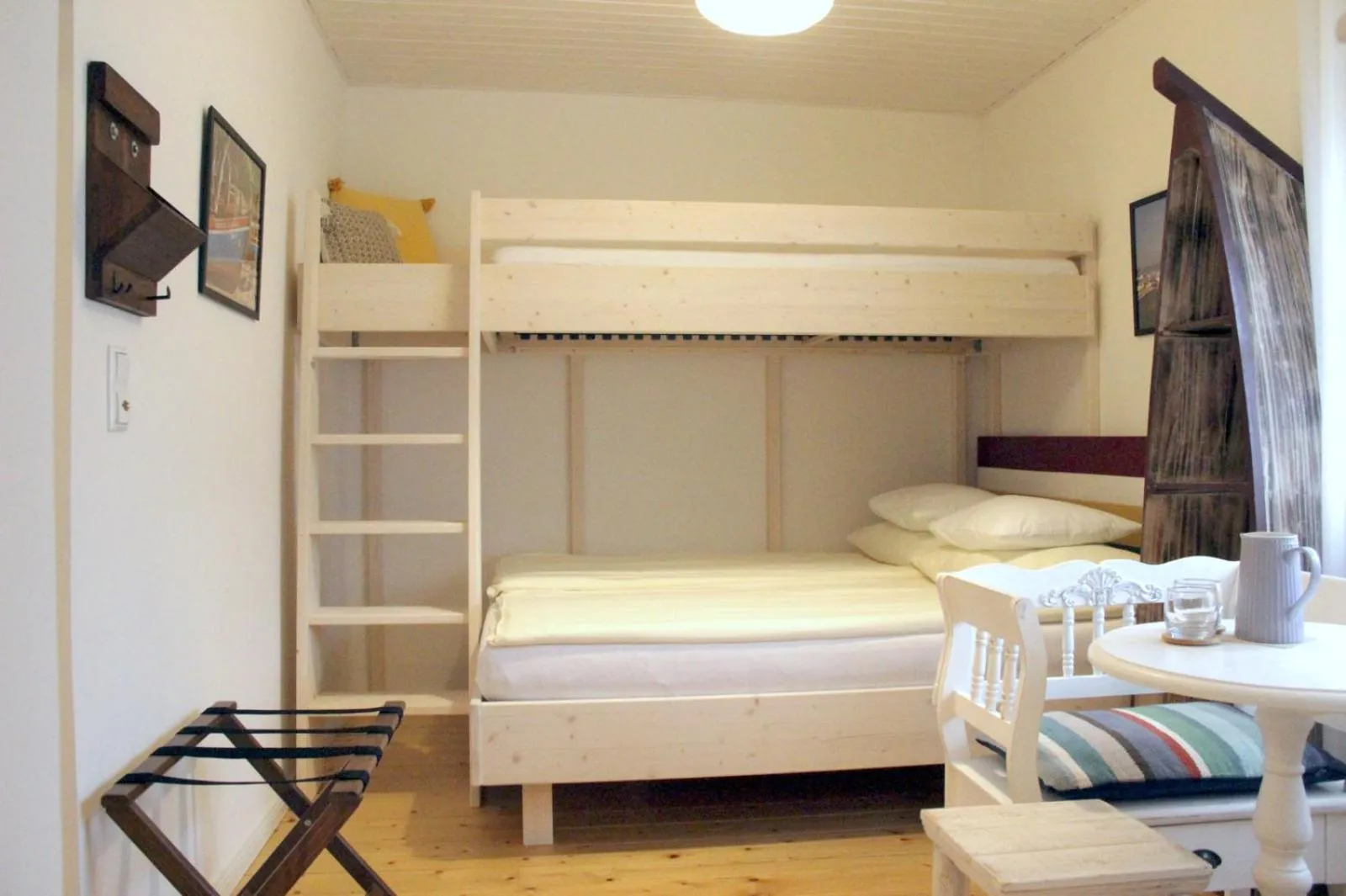 Bed in Wanderlust Boutique Rooms