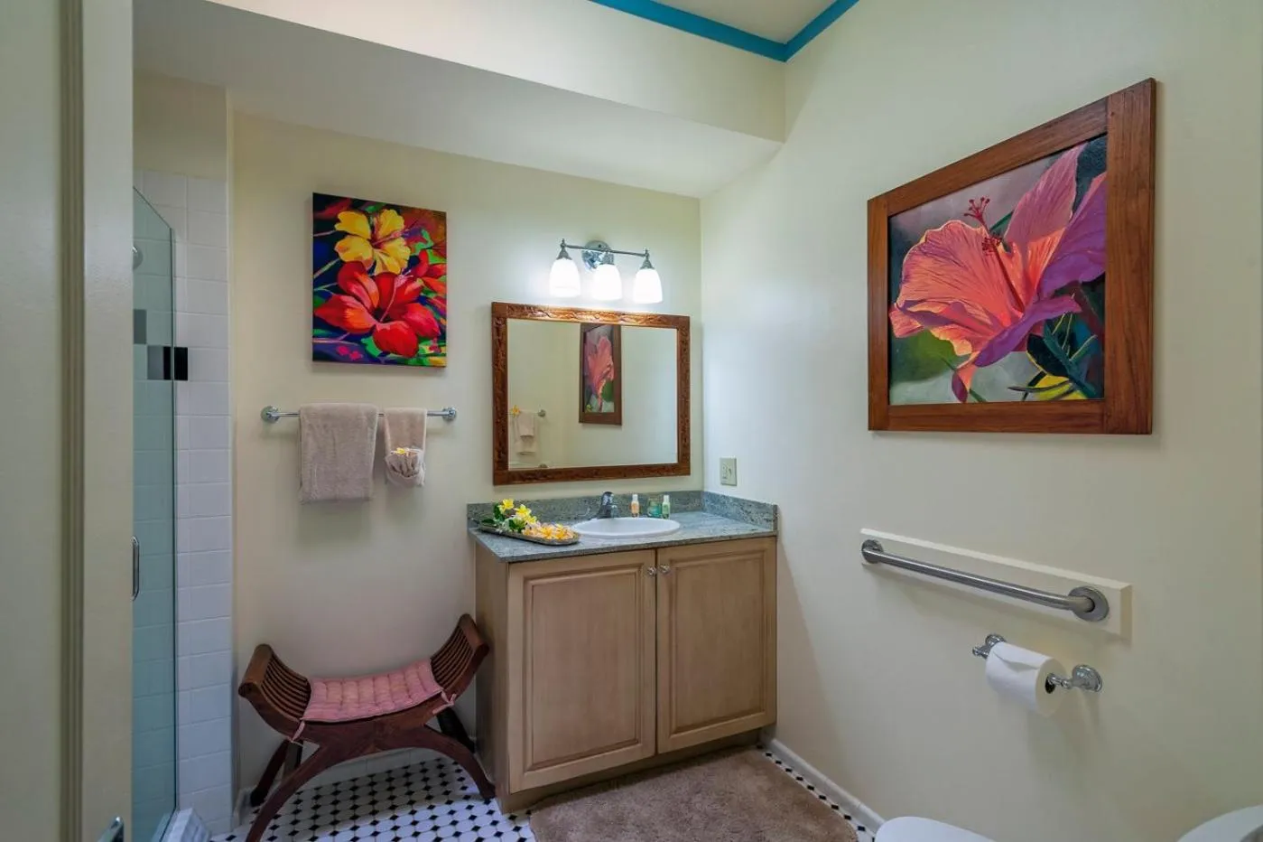 Bathroom in Poipu Plantation Vacation Rentals