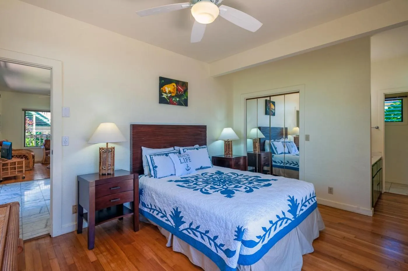 Bedroom, Bed in Poipu Plantation Vacation Rentals