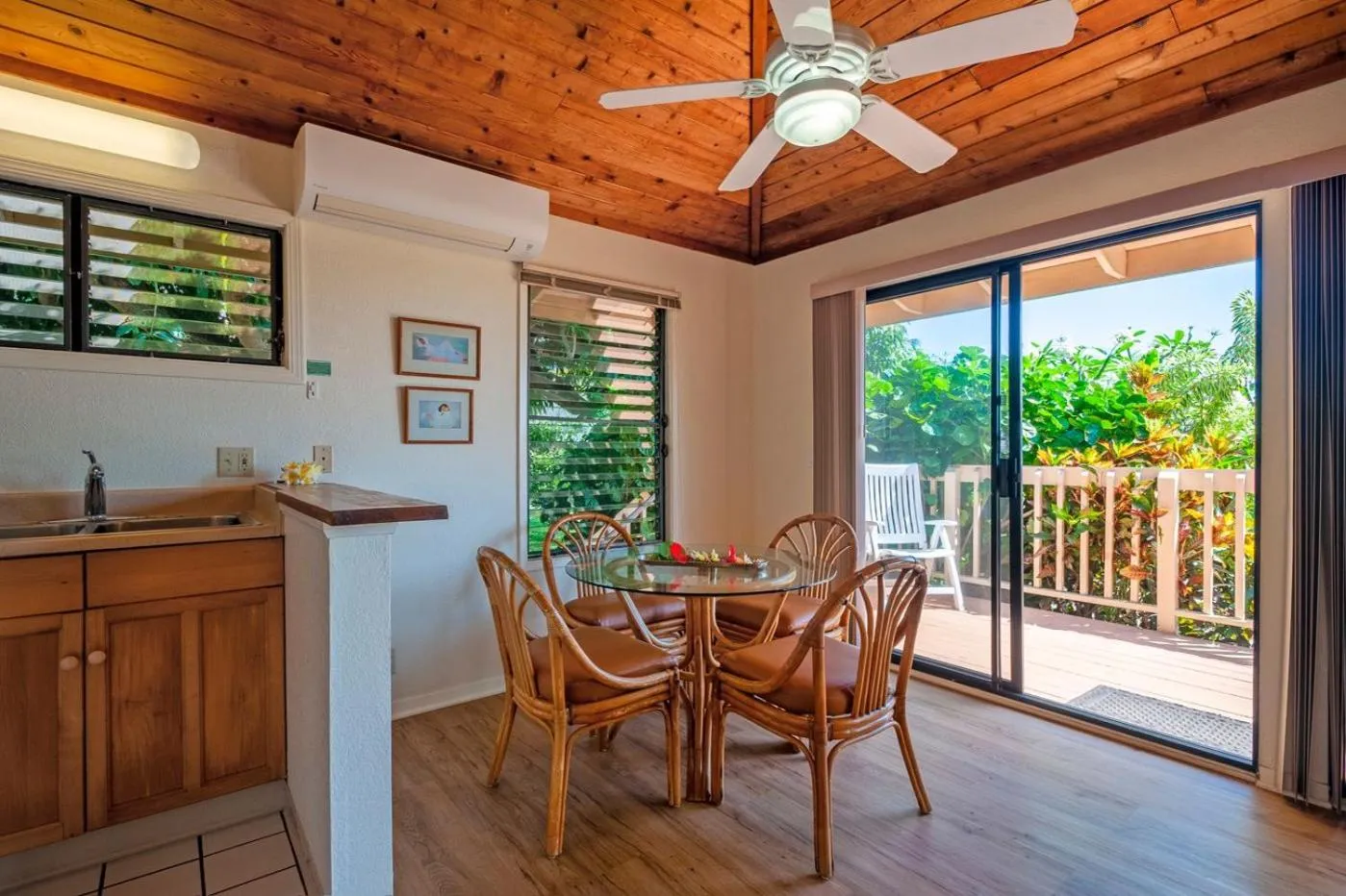 Balcony/Terrace in Poipu Plantation Vacation Rentals