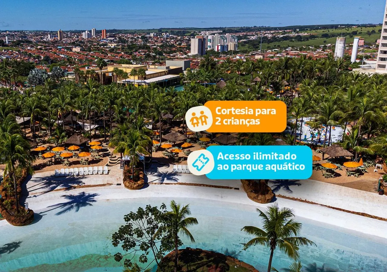 Aqua park in Hot Beach Raízes