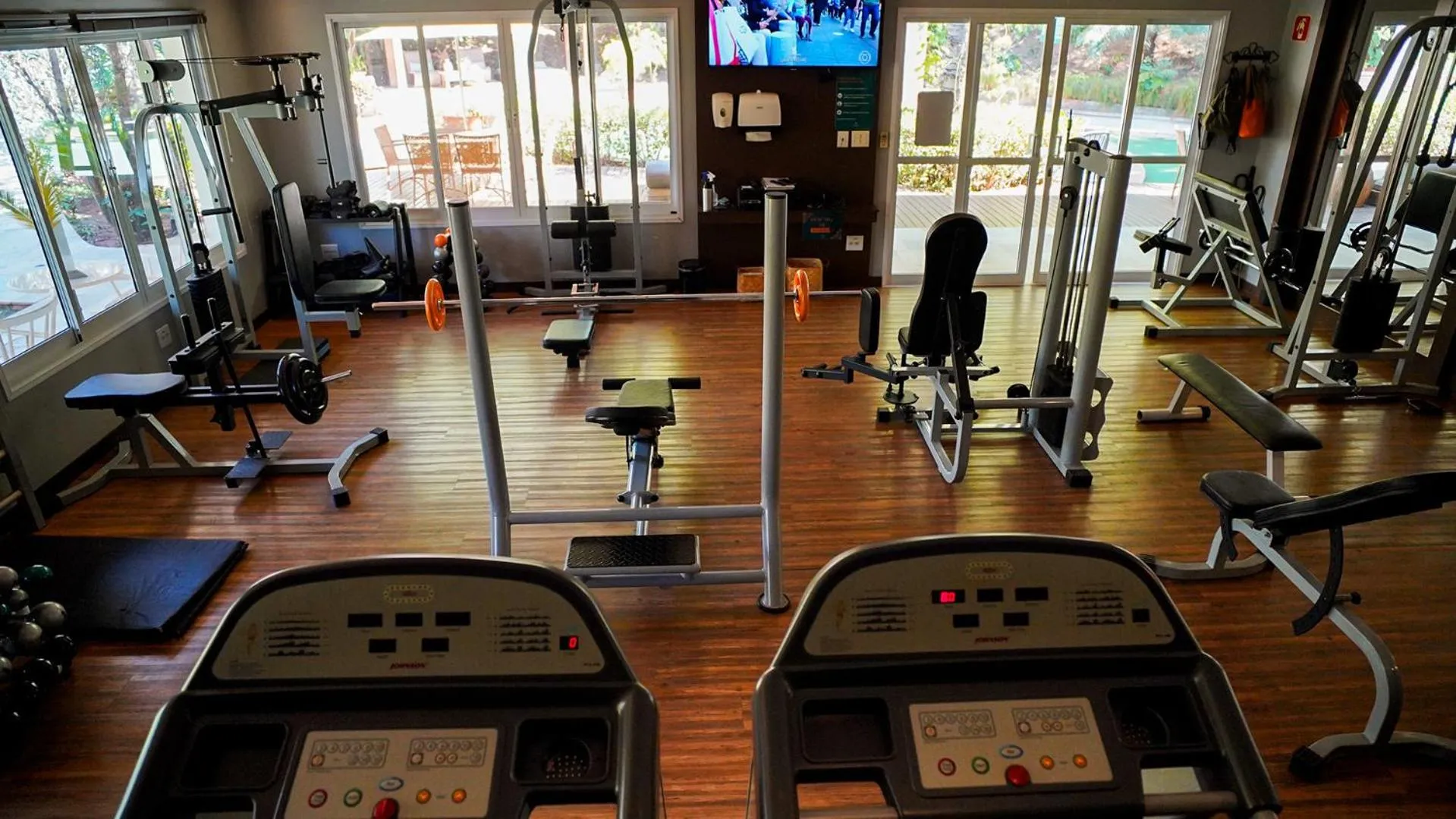 Fitness centre/facilities in Hot Beach Raízes