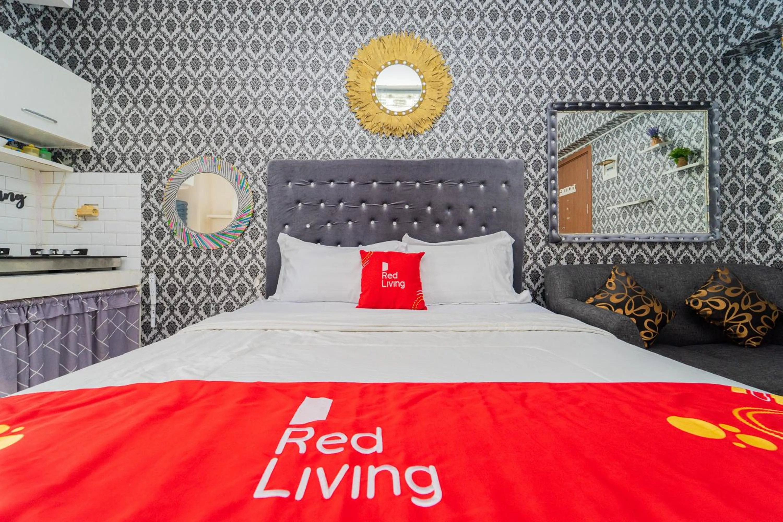 Bed in RedLiving Apartemen Cinere Resort - Gold Room