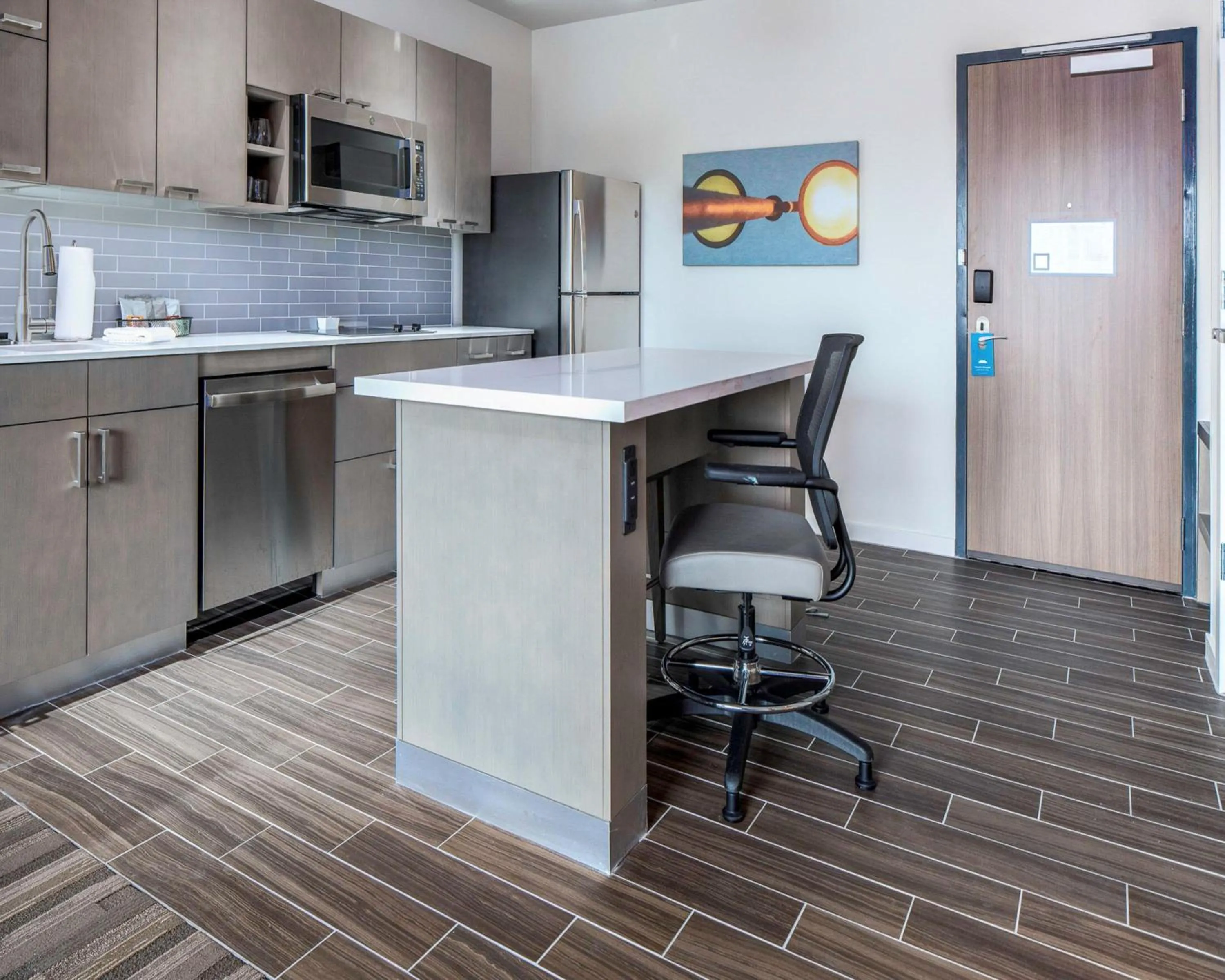 Kitchen or kitchenette in Hyatt House Allentown-Lehigh Valley