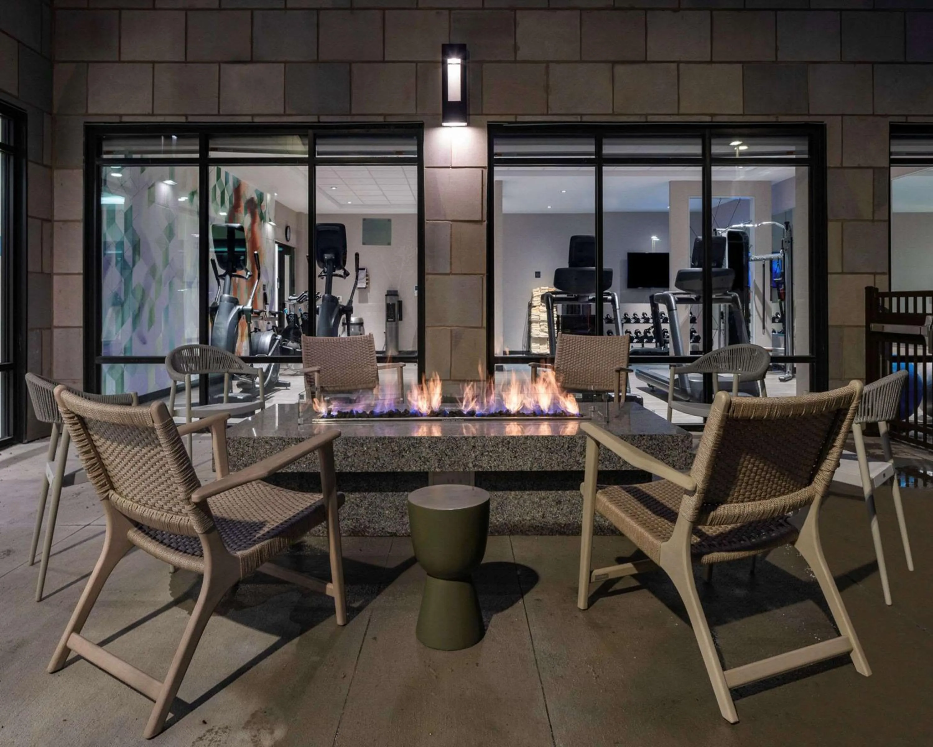Patio in Hyatt Place Allentown - Lehigh Valley