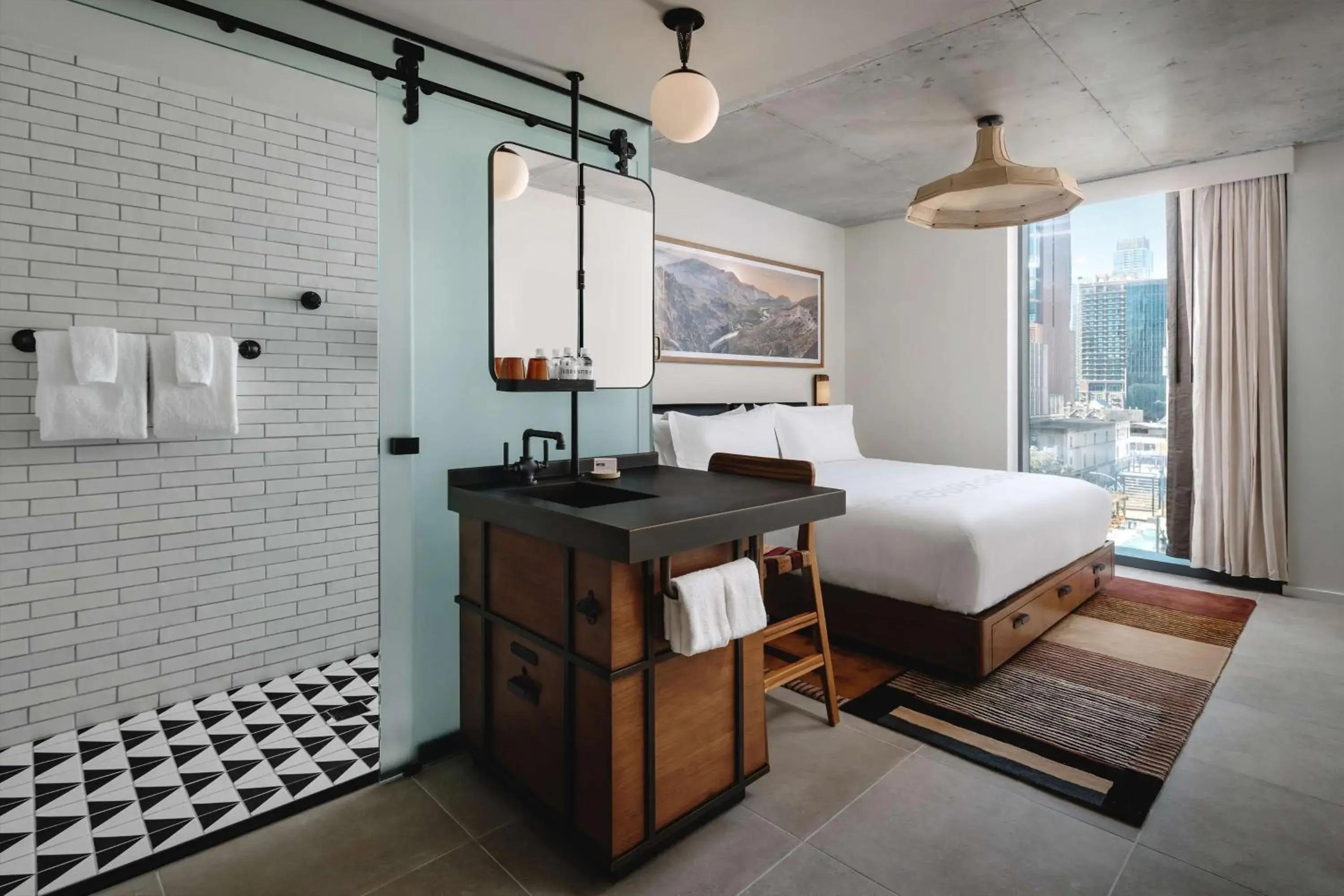 Bedroom, Bed in Tommie Austin, JDV by Hyatt Bedroom, Bed in Tommie Austin, JDV by Hyatt