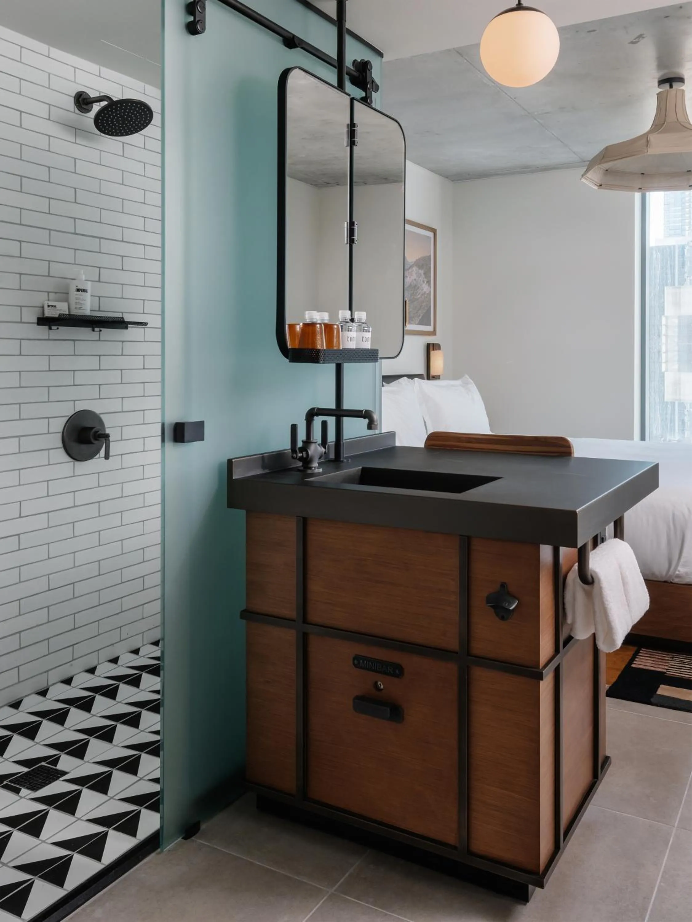 Shower in Tommie Austin, JDV by Hyatt