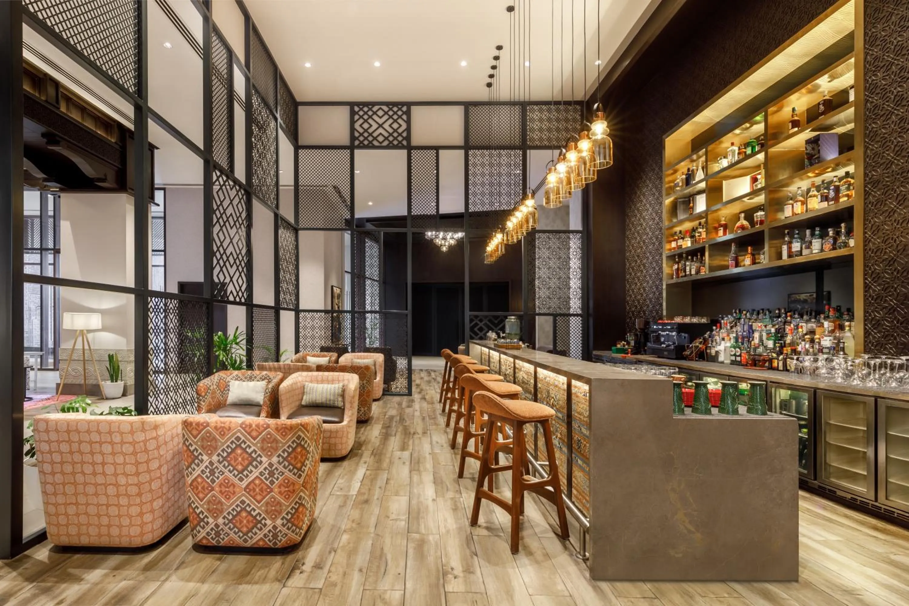 Lounge or bar in Hyatt Centric Soalteemode Kathmandu