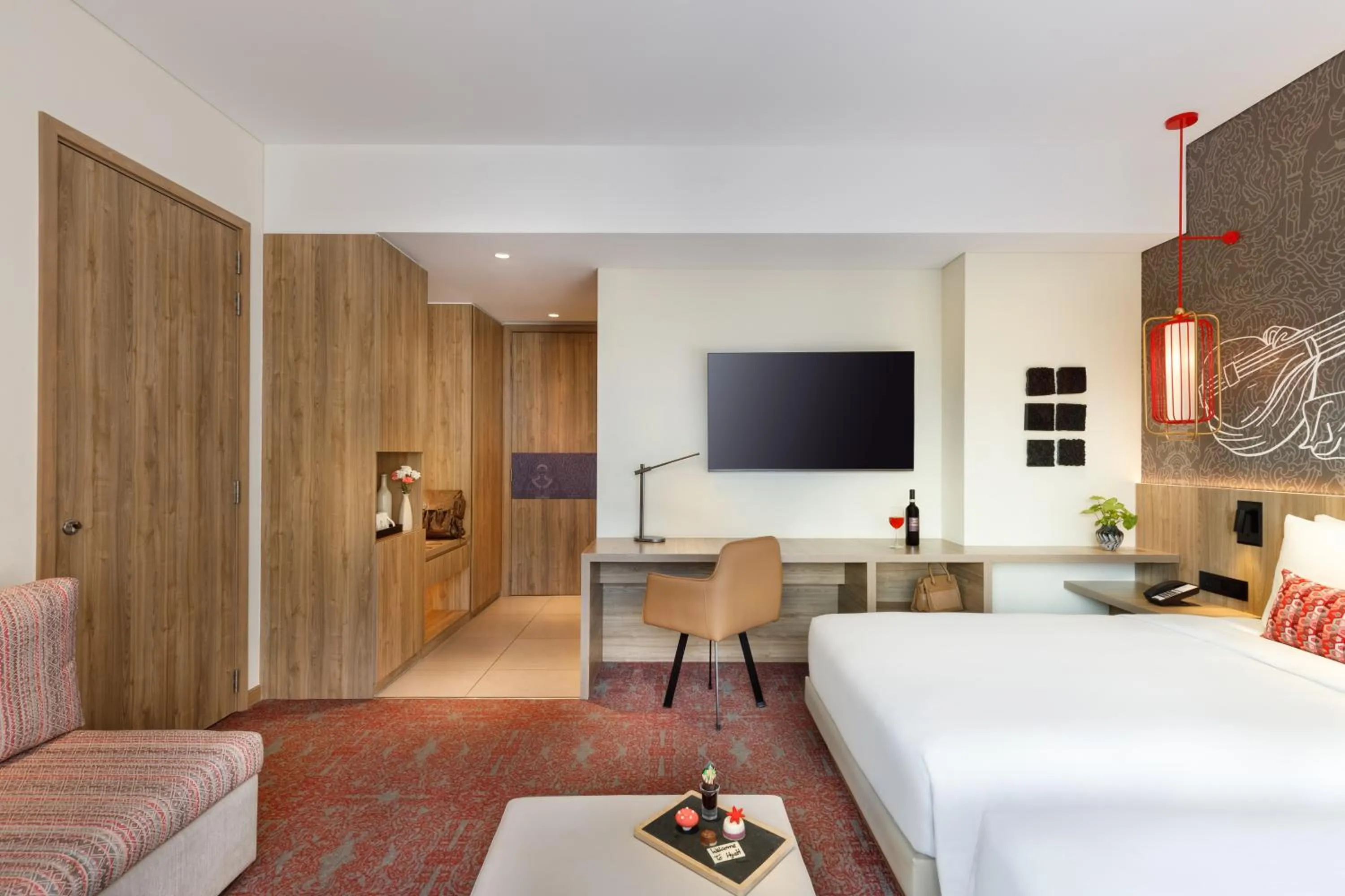 Bedroom, Bed in Hyatt Centric Soalteemode Kathmandu