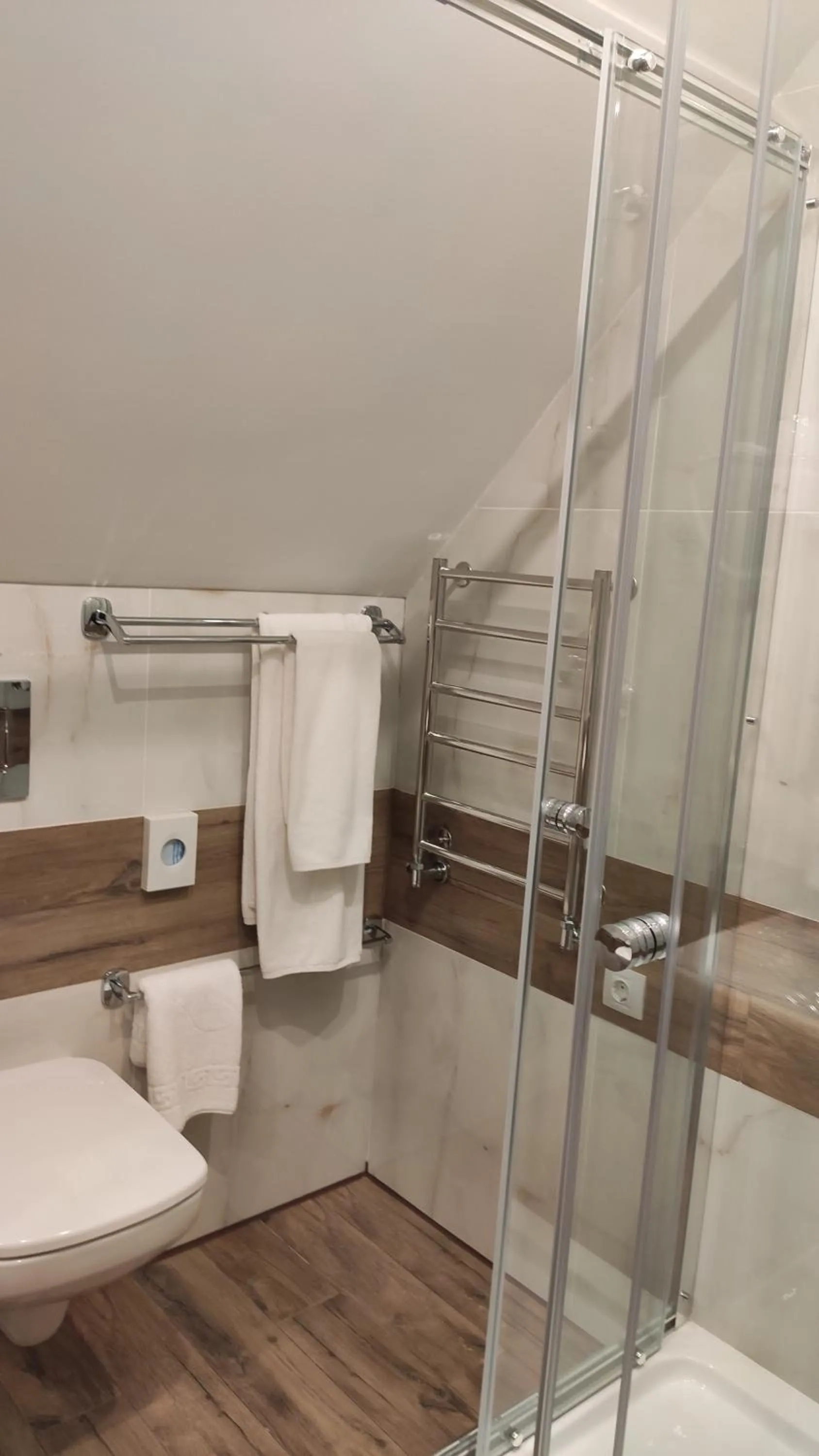 Shower in Optima Collection Bergshloss Rivne