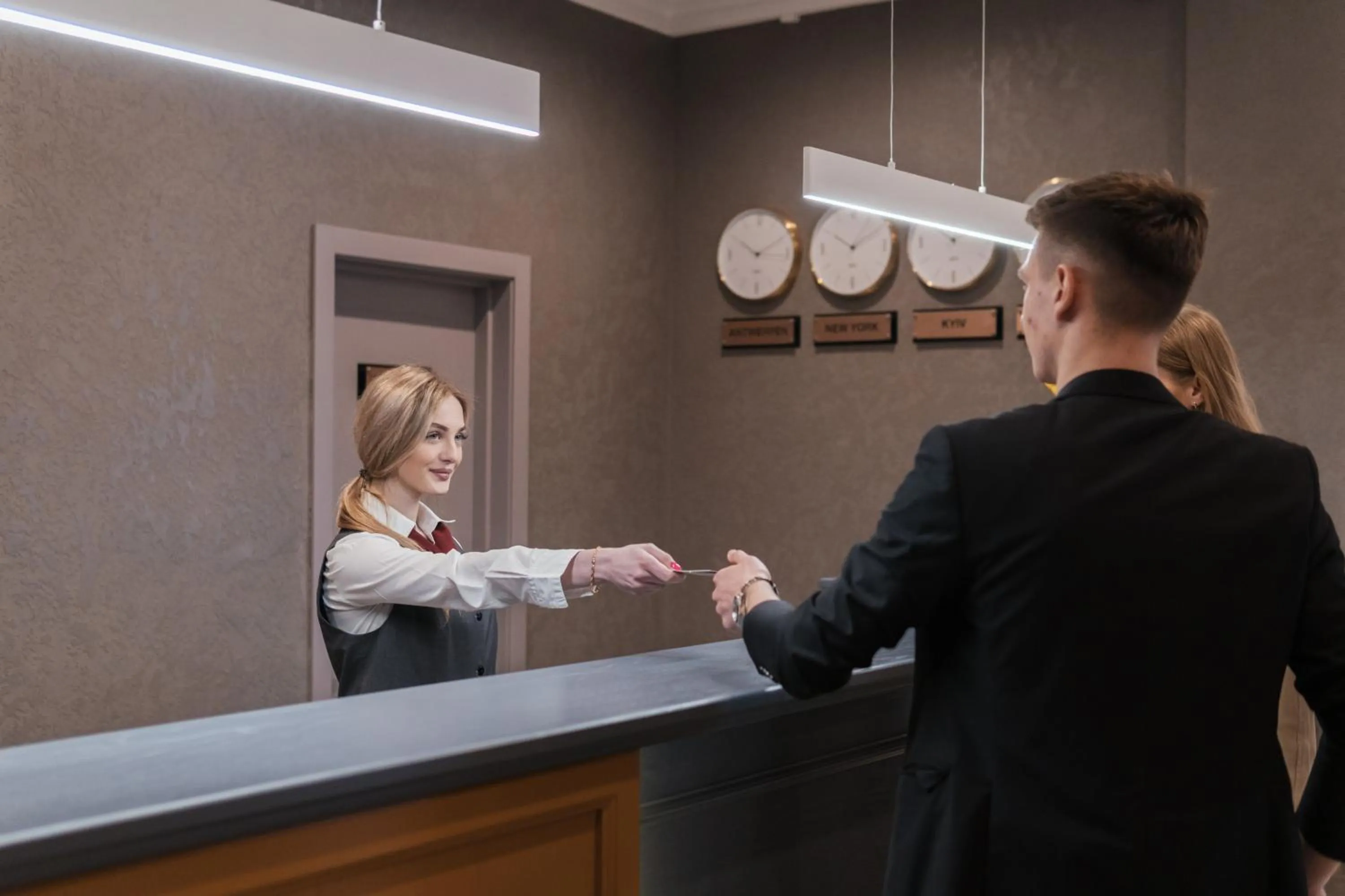 Lobby or reception in Optima Collection Bergshloss Rivne