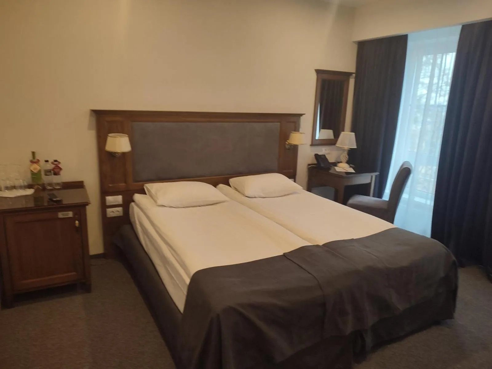 Bed in Optima Collection Bergshloss Rivne