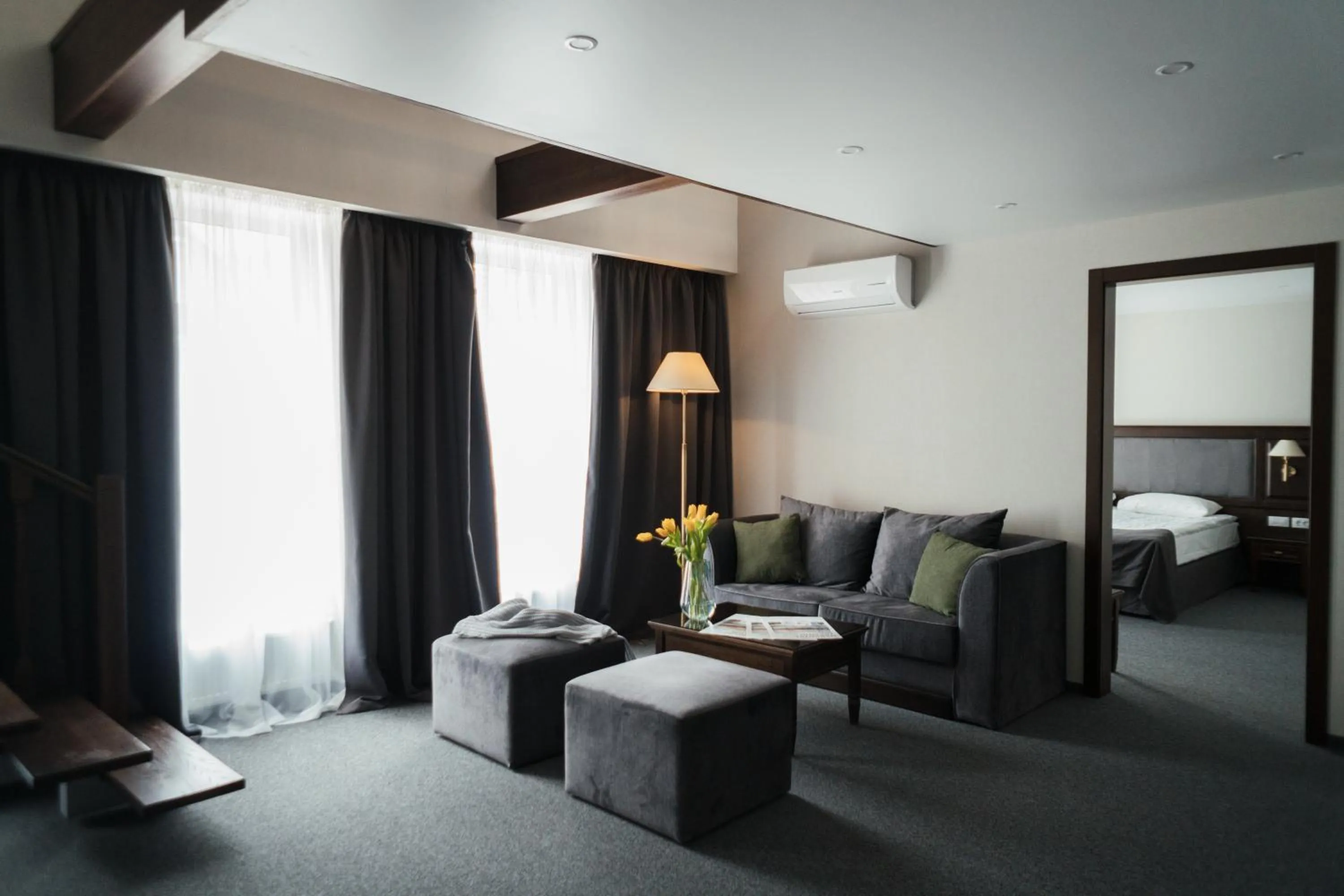Living room, Bed in Optima Collection Bergshloss Rivne