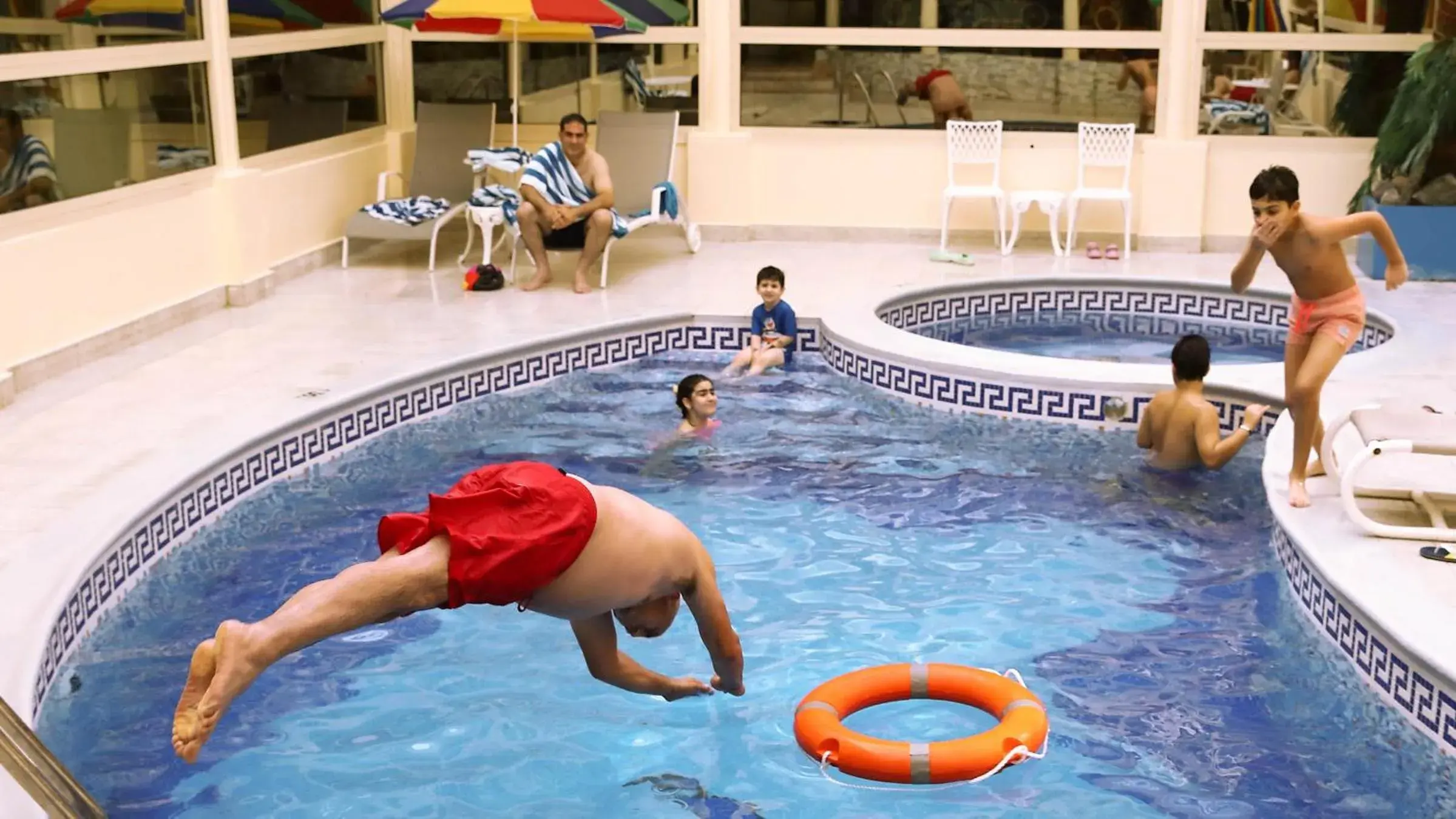 Swimming pool in Al Seef Hotel Swimming pool in Al Seef Hotel