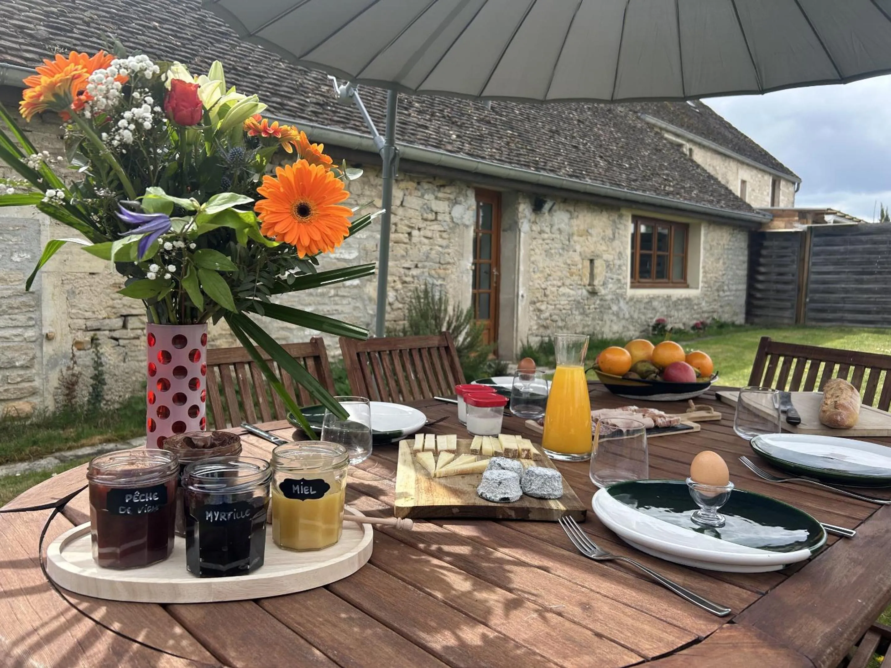 Garden in Maison Belles Pierres