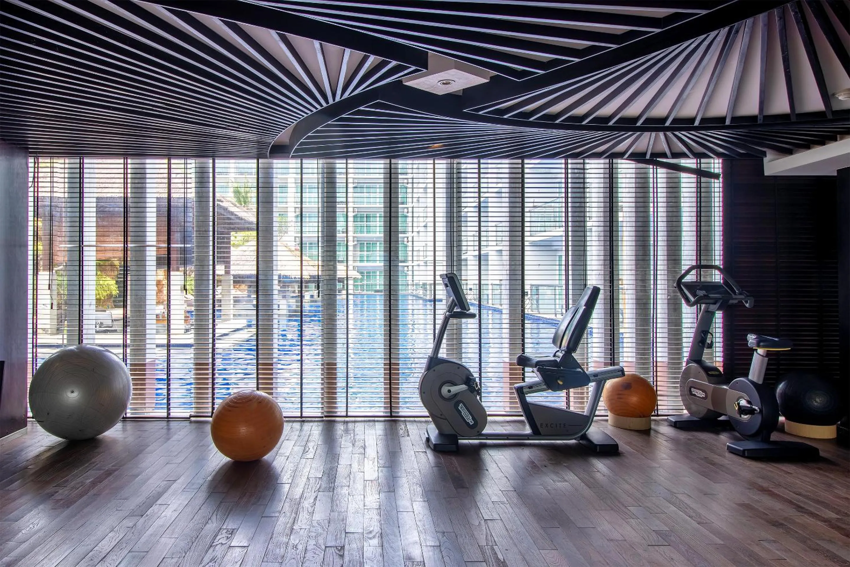 Fitness centre/facilities in The Sakala Resort Bali All Suites