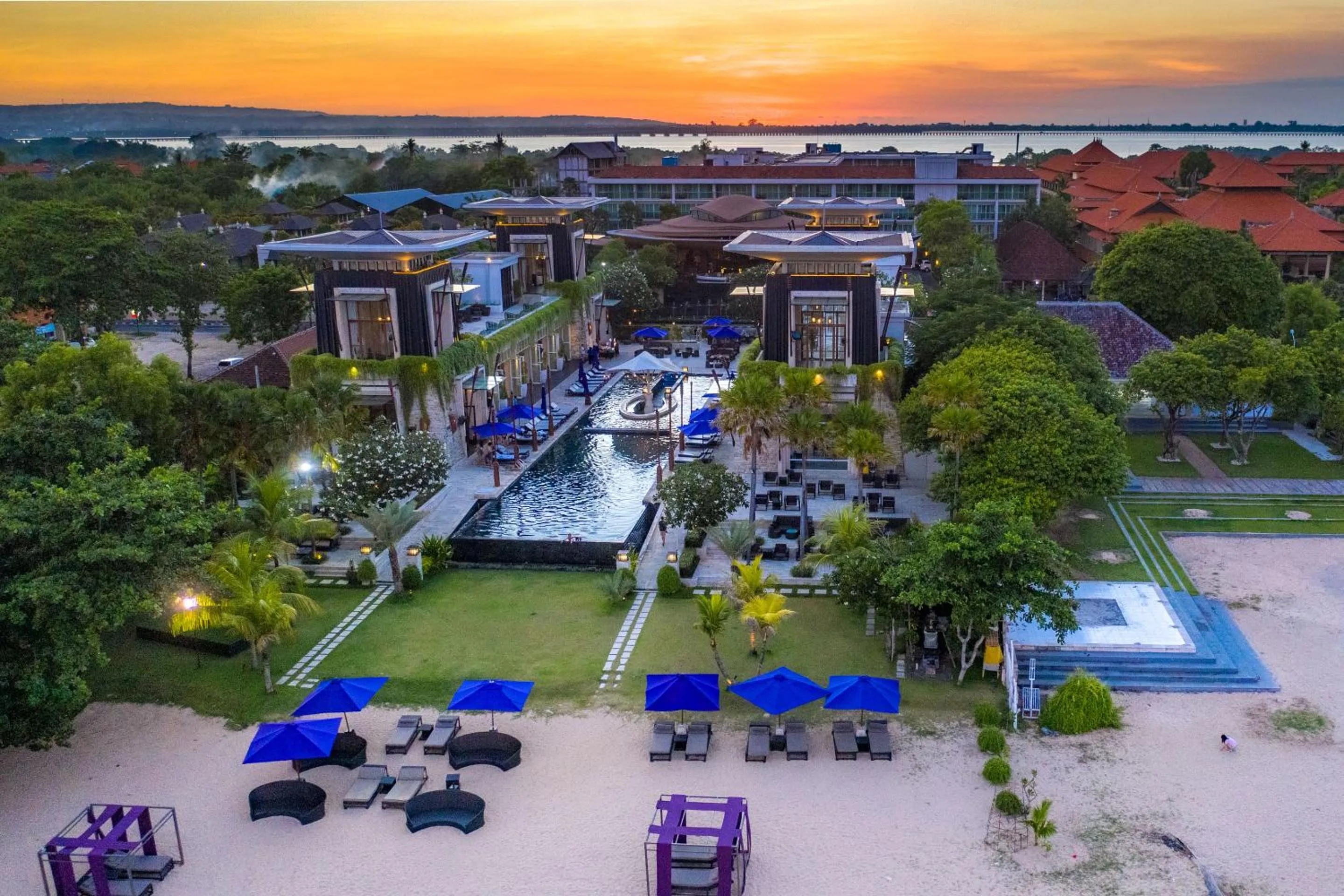 Bird's eye view in The Sakala Resort Bali All Suites