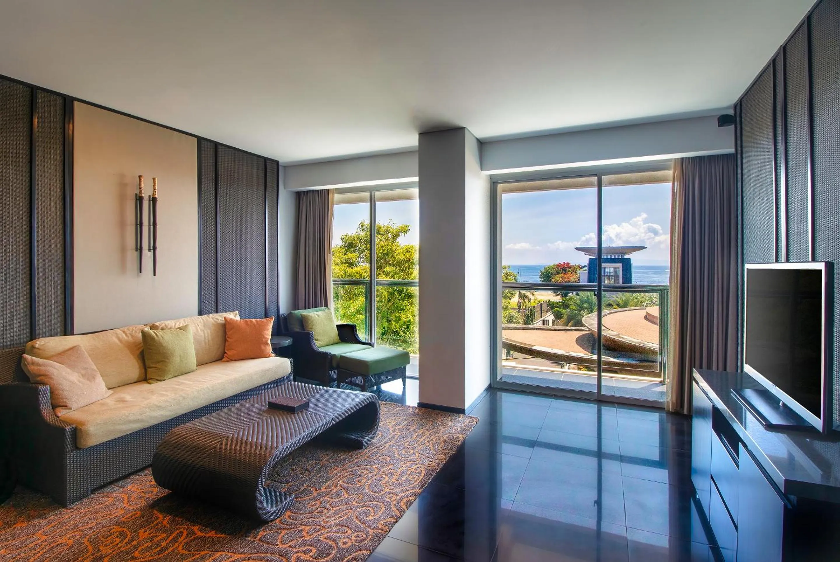 Living room in The Sakala Resort Bali All Suites