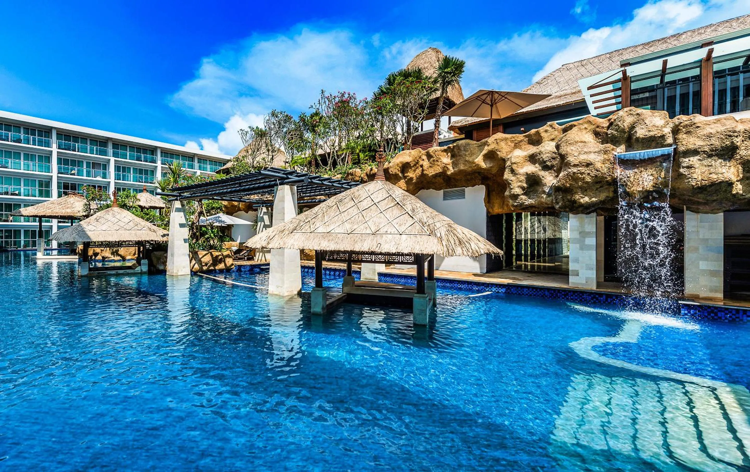 Pool view in The Sakala Resort Bali All Suites