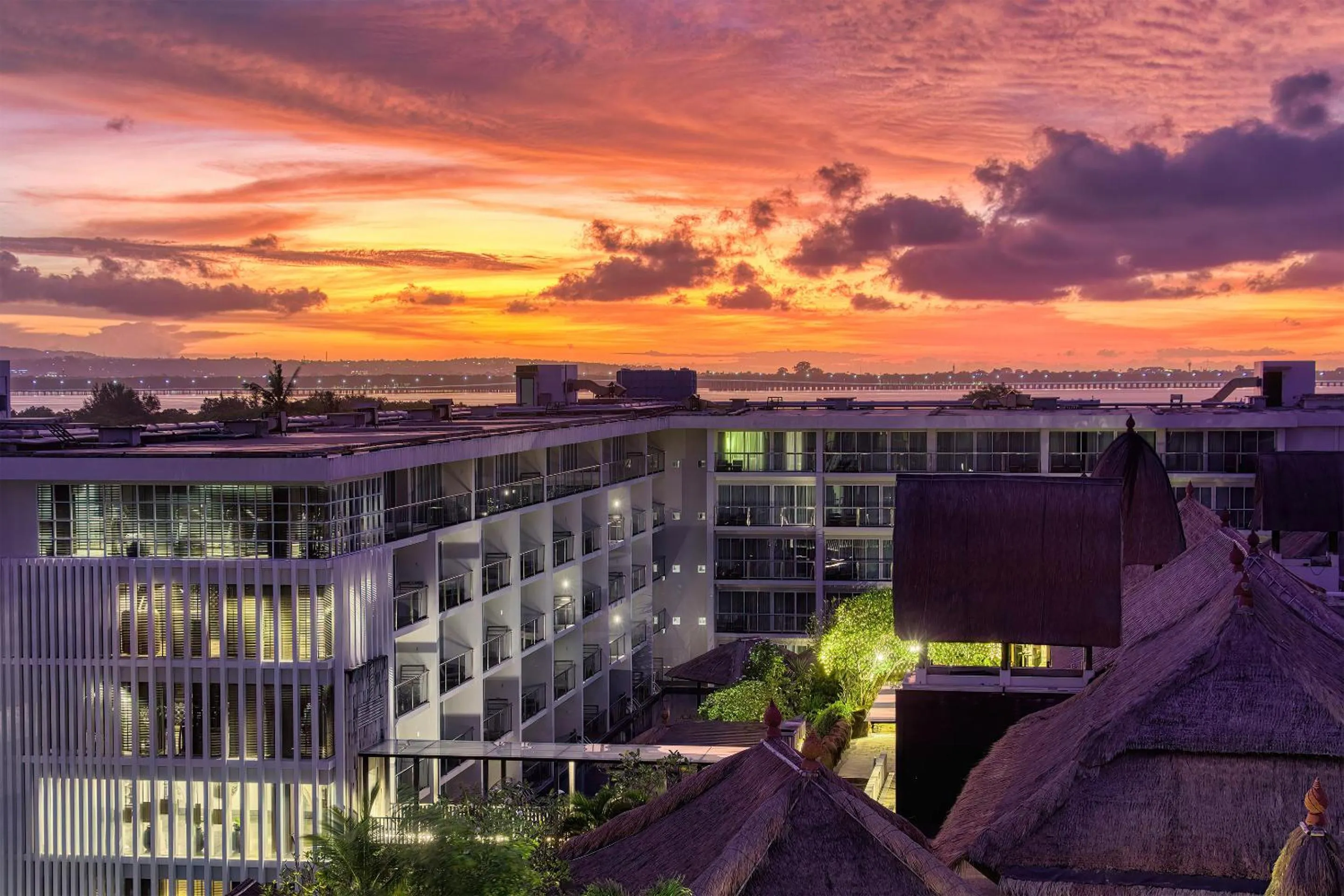 Property building in The Sakala Resort Bali All Suites