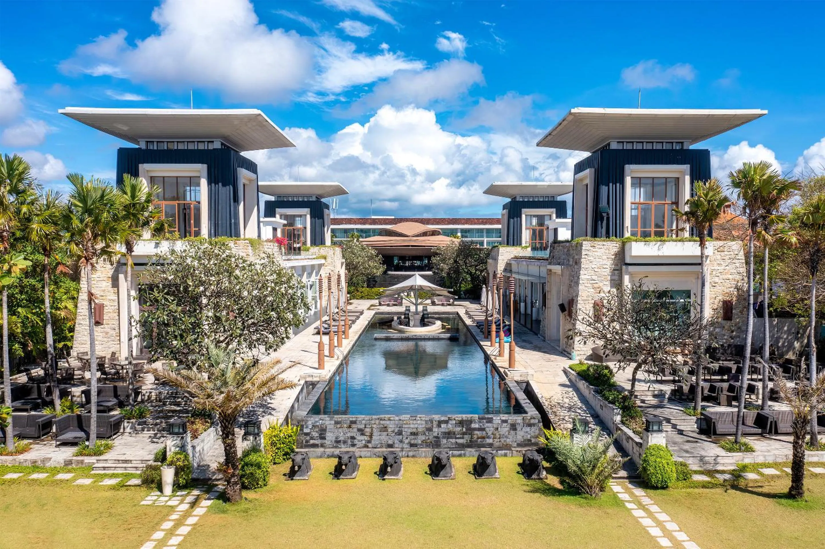 Property building in The Sakala Resort Bali All Suites
