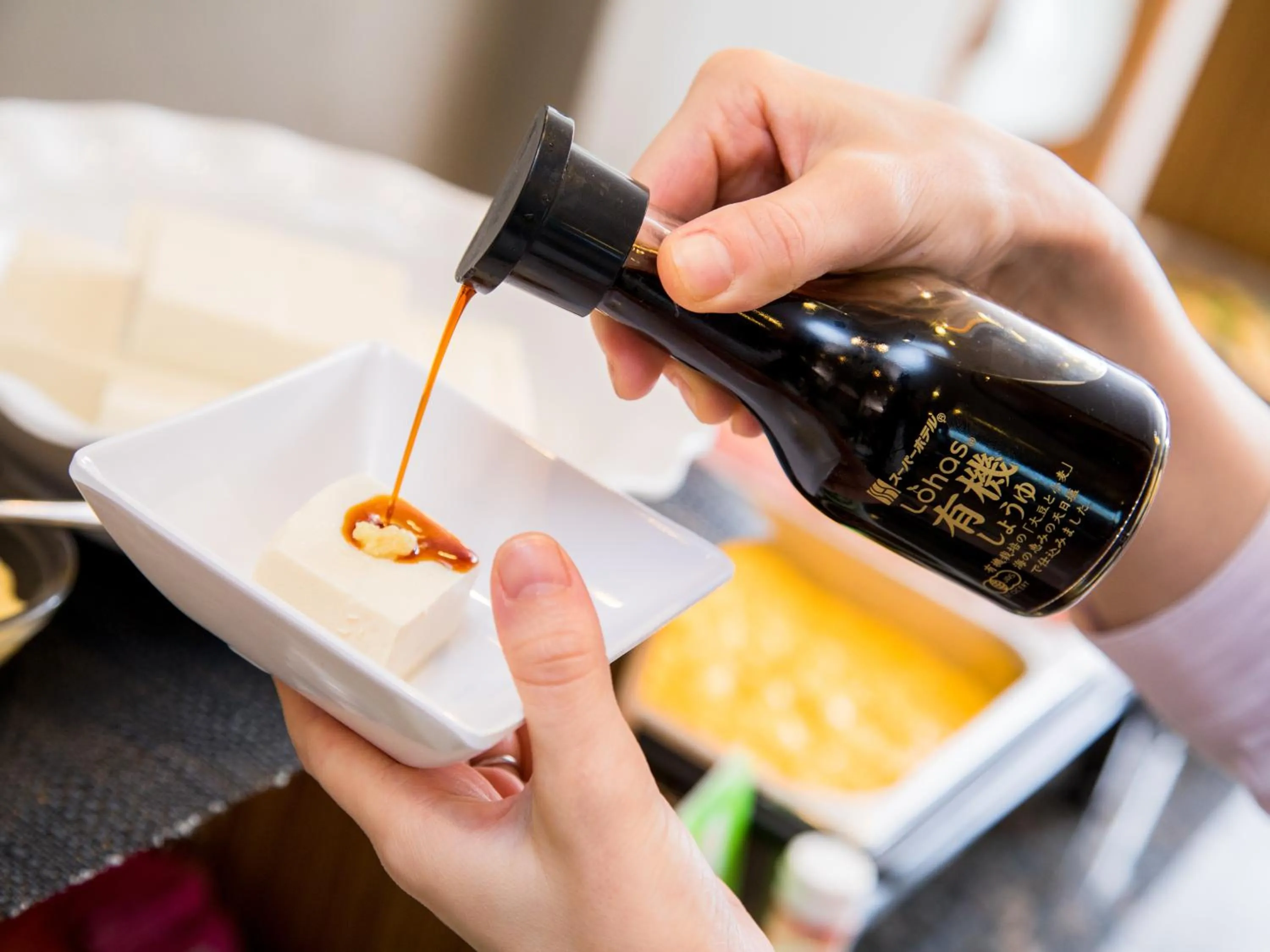 Buffet breakfast in Super Hotel Saitama Omiya West