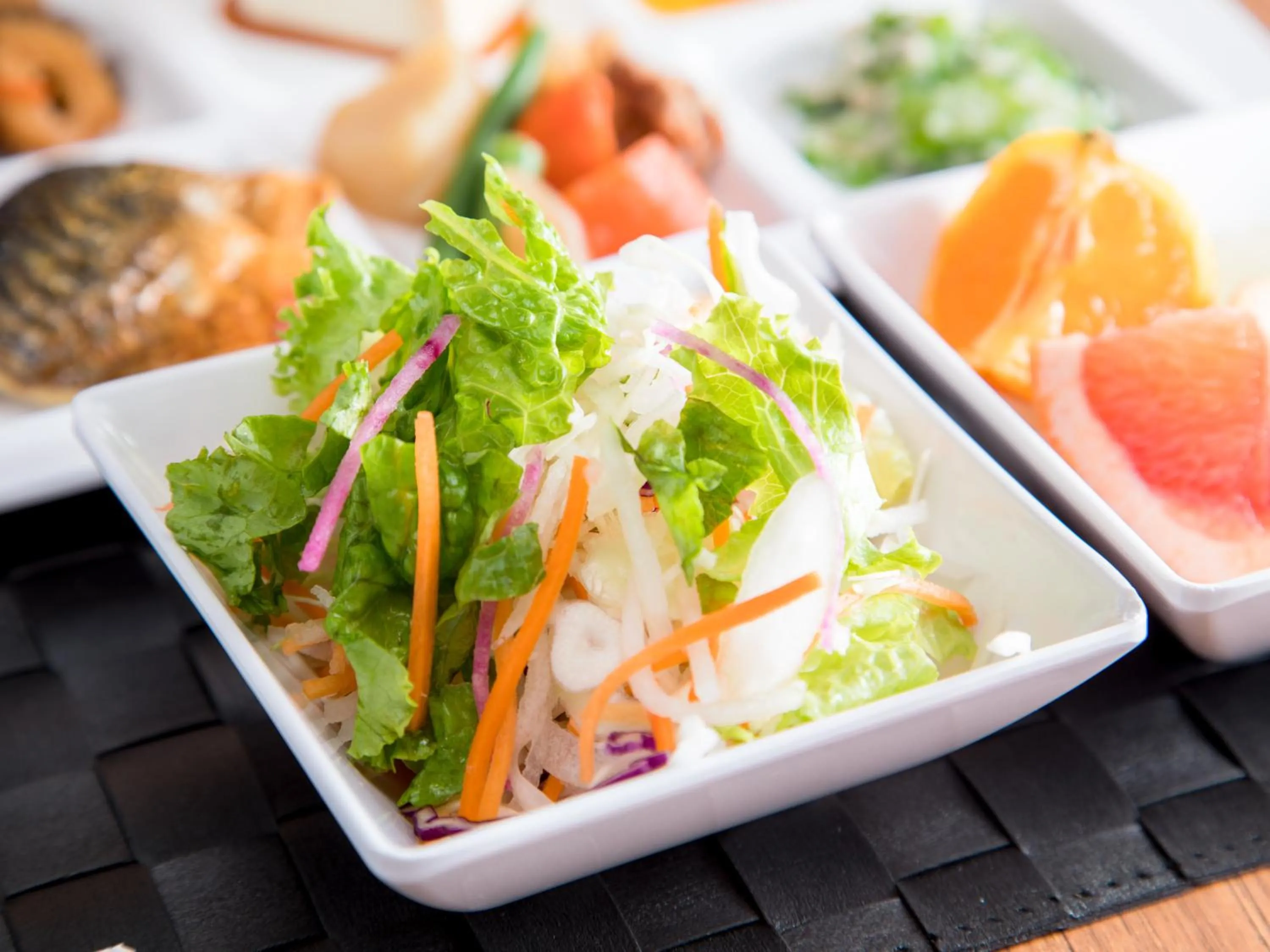 Buffet breakfast in Super Hotel Saitama Omiya West