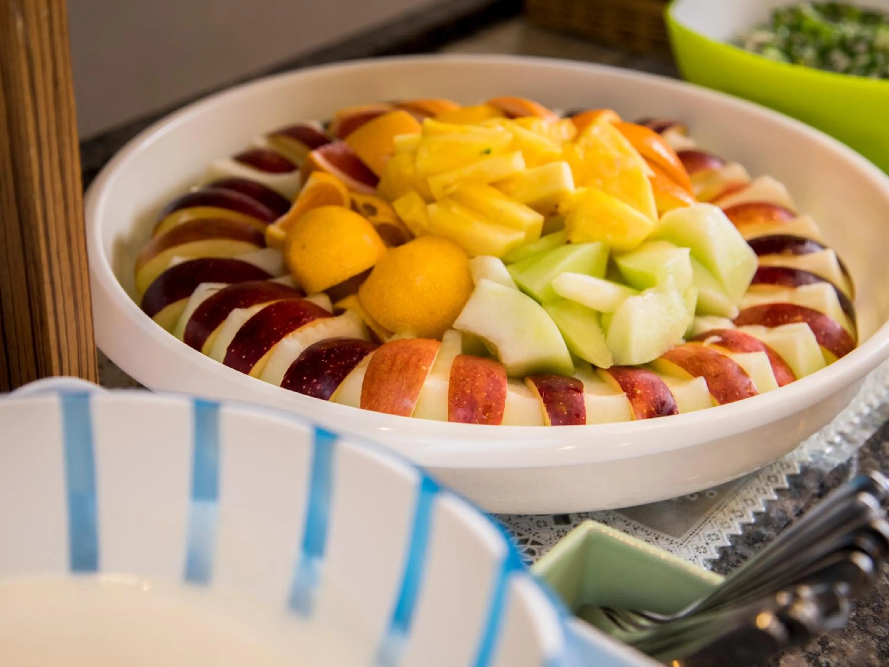 Buffet breakfast in Super Hotel Saitama Omiya West