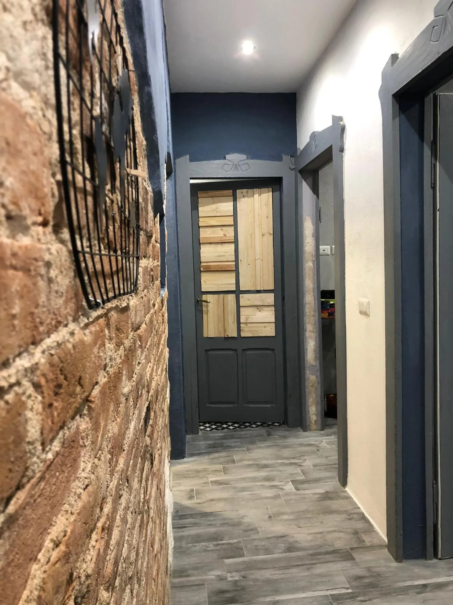 Decorative detail in Urban Blue Guest House