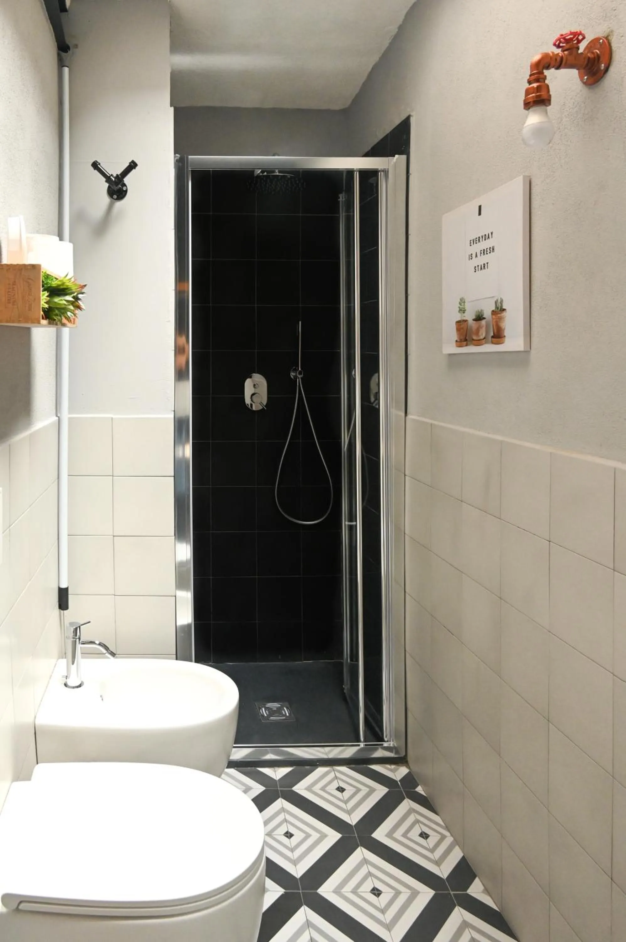 Bathroom in Urban Blue Guest House