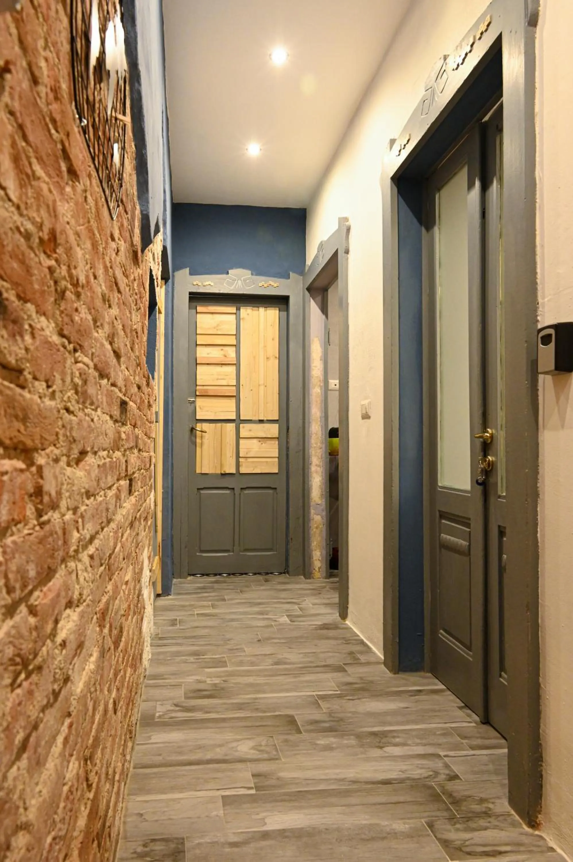 Decorative detail in Urban Blue Guest House