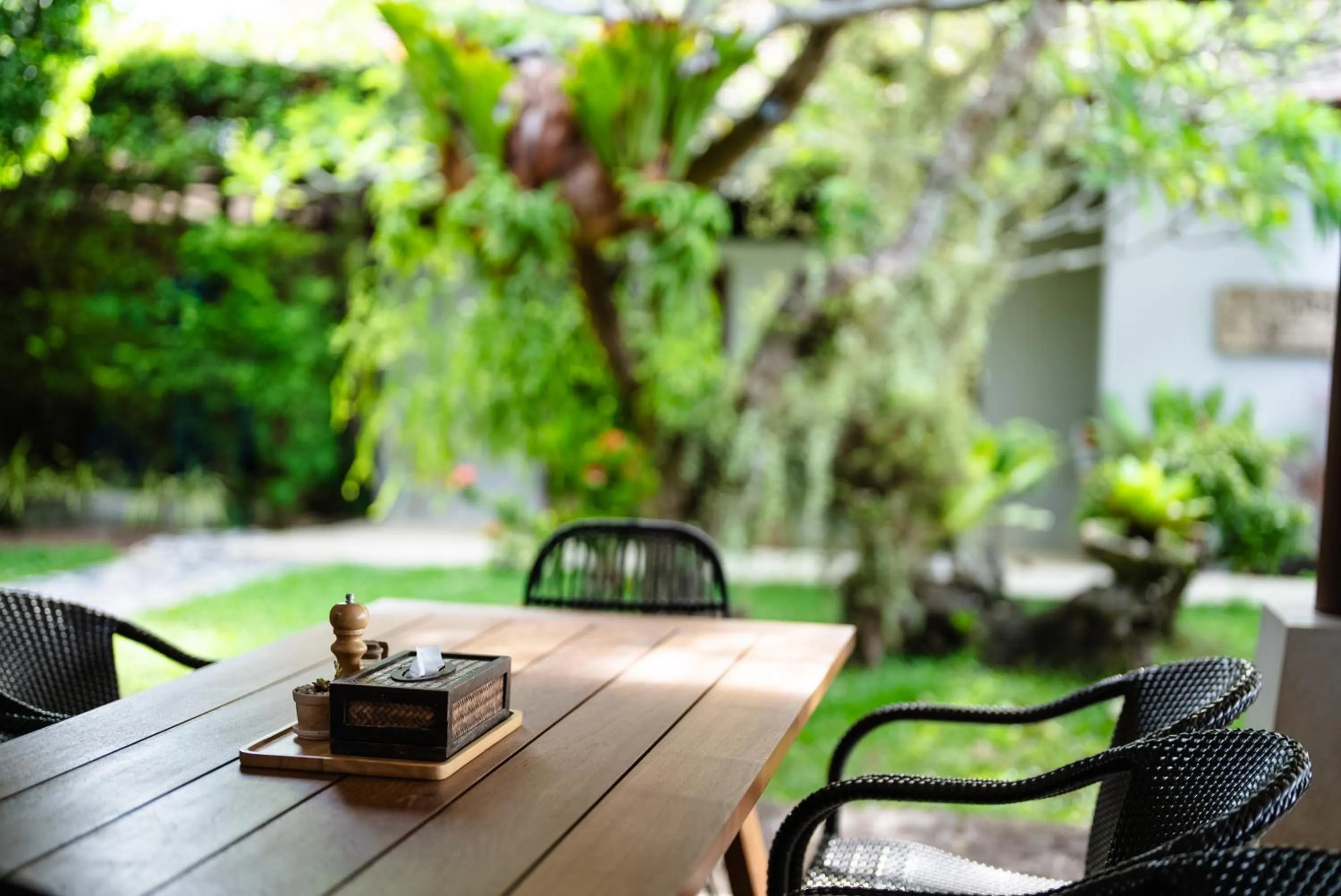 Dining area in Samahita Retreat