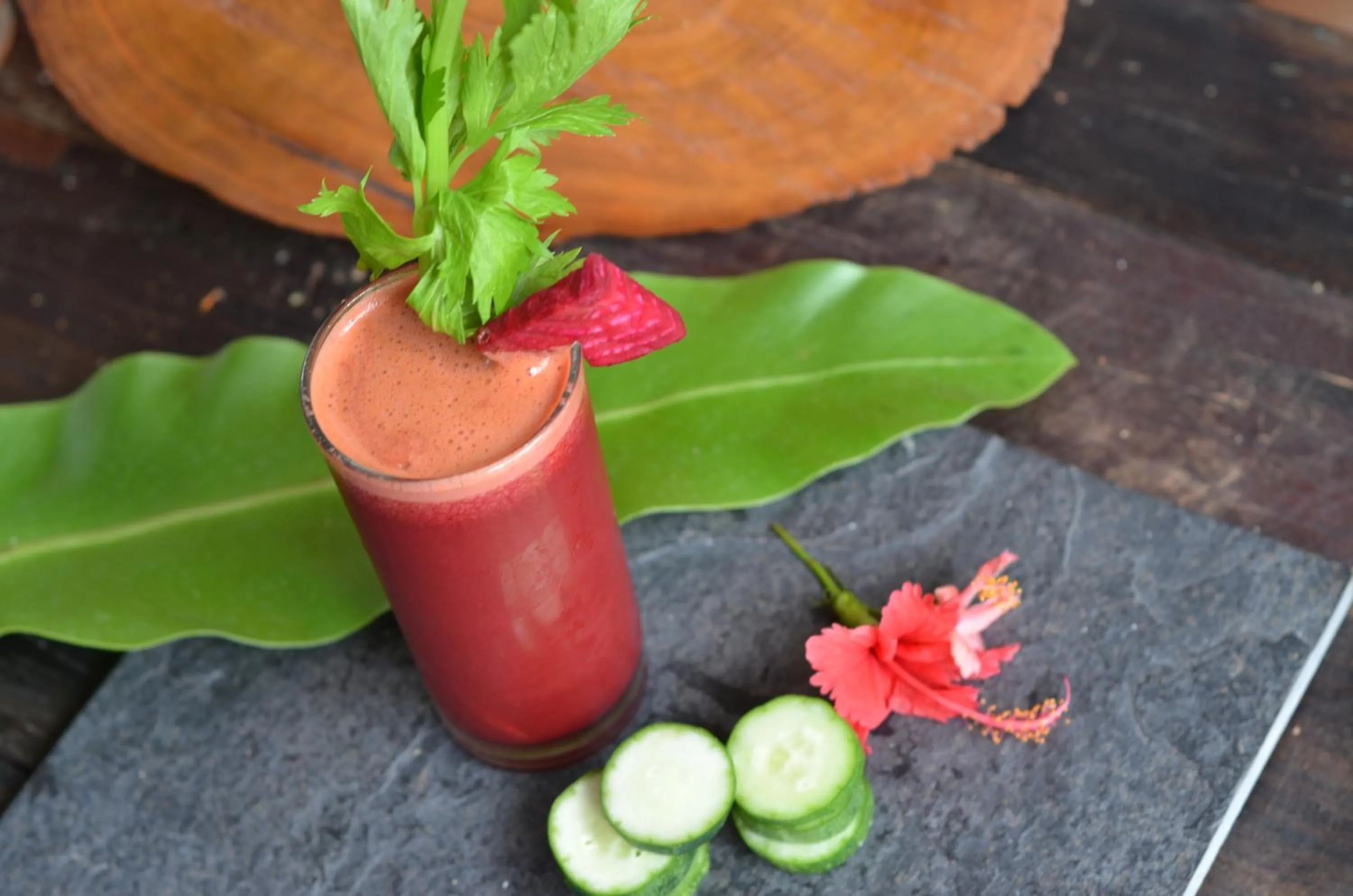 Drinks in Samahita Retreat