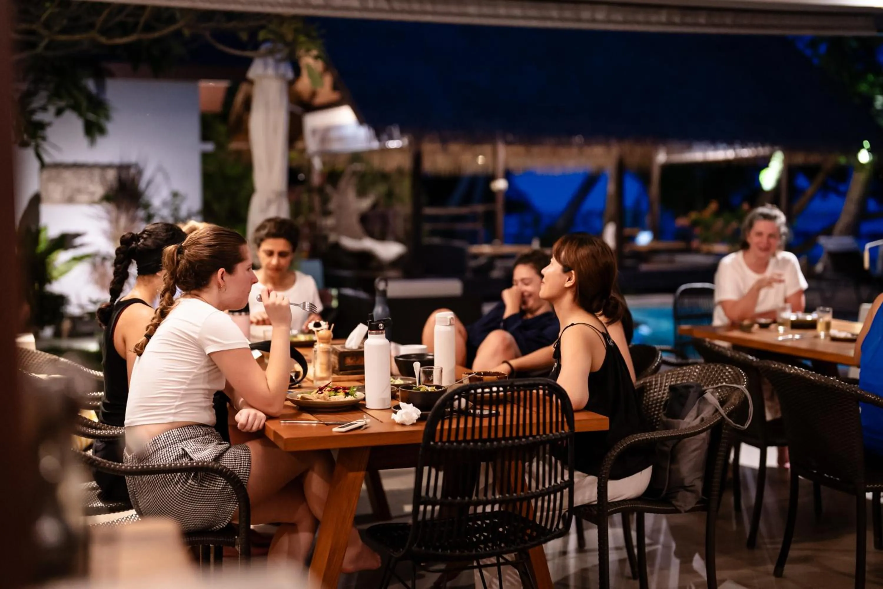 Dining area in Samahita Retreat