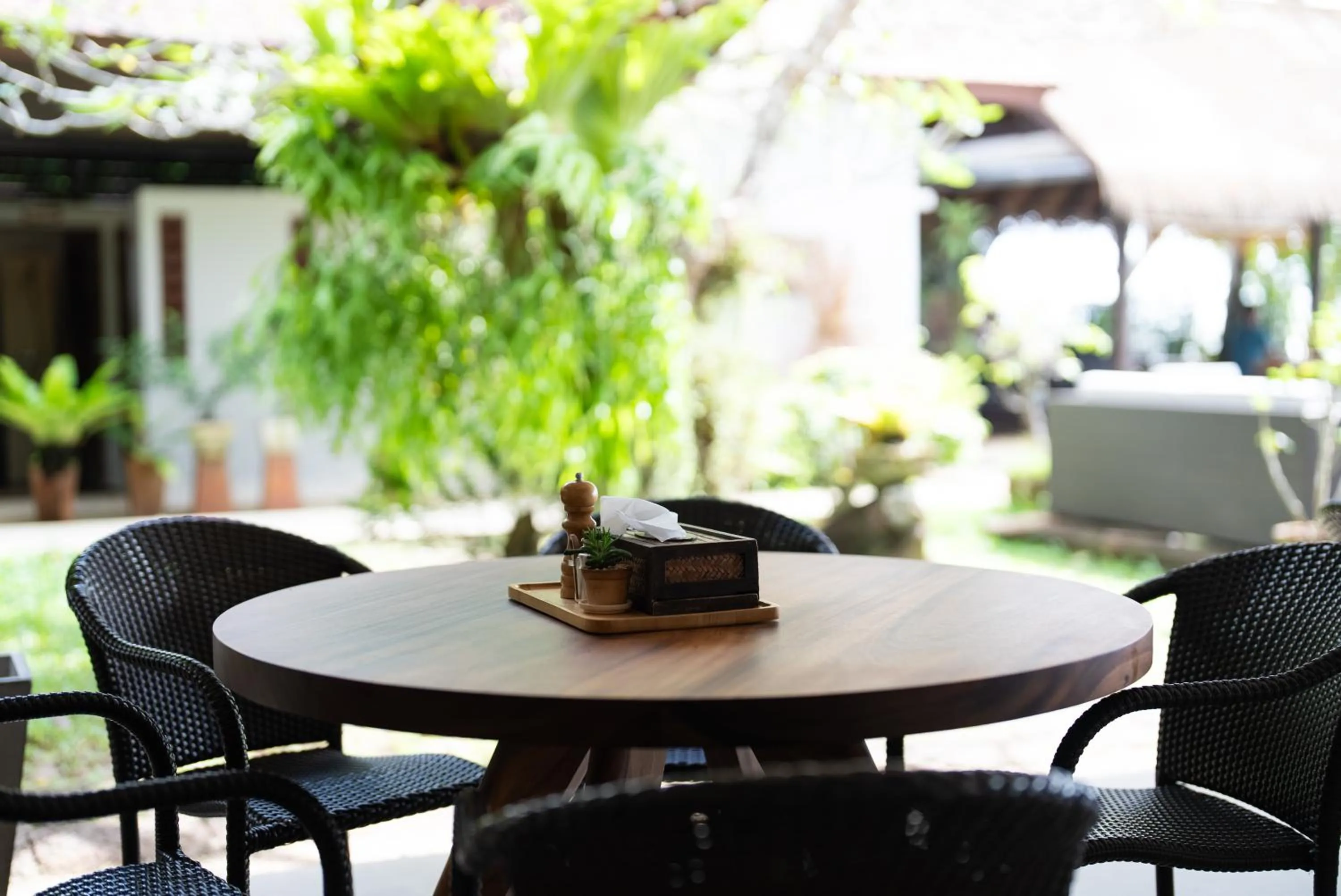 Seating area in Samahita Retreat