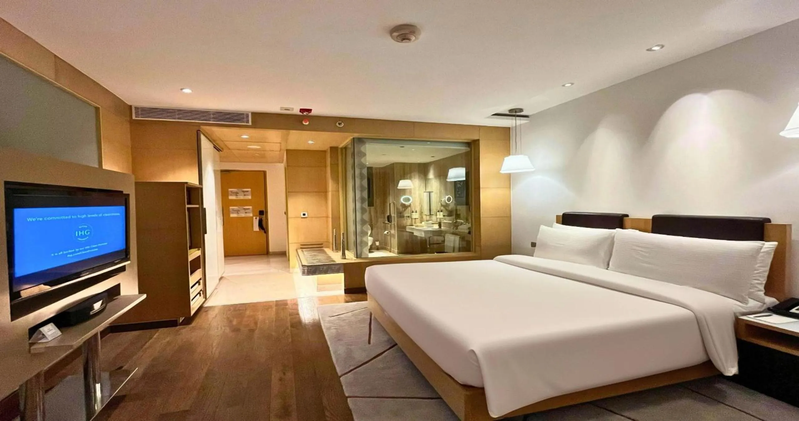 Bedroom, Bed in Crowne Plaza Greater Noida by IHG