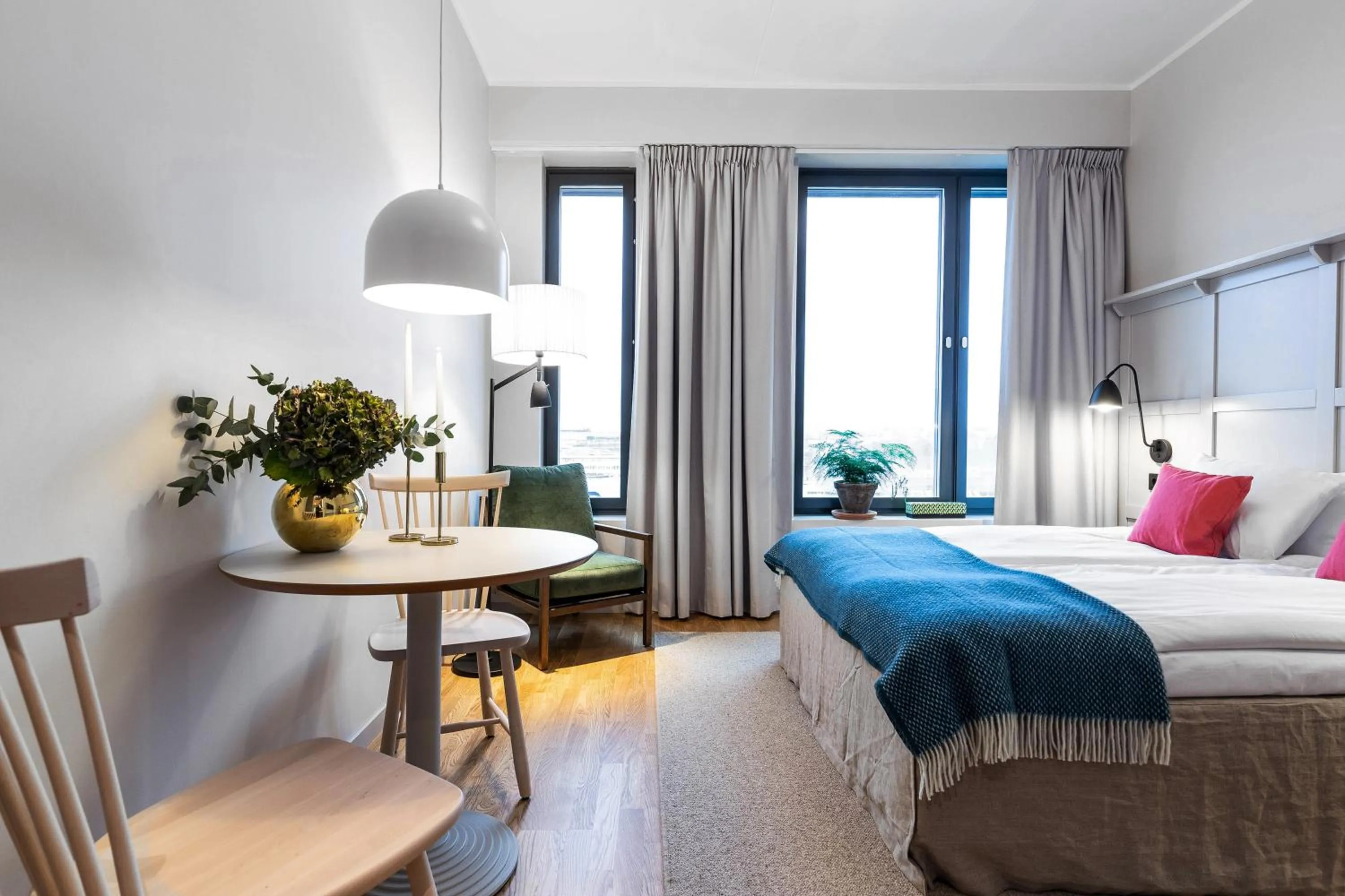 Bed in Biz Apartment Bromma