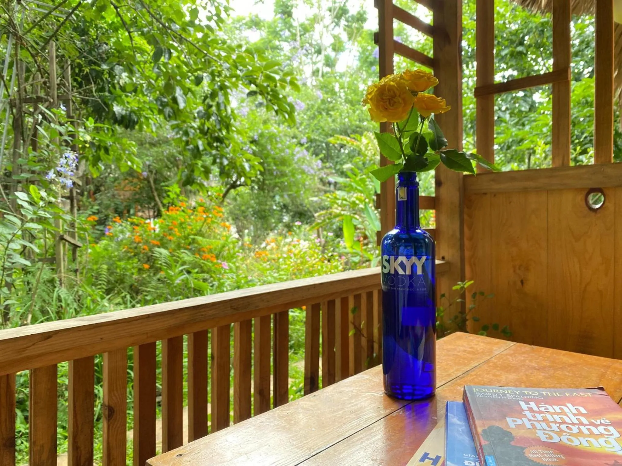 Patio in Đà Lạt Củi Homestay