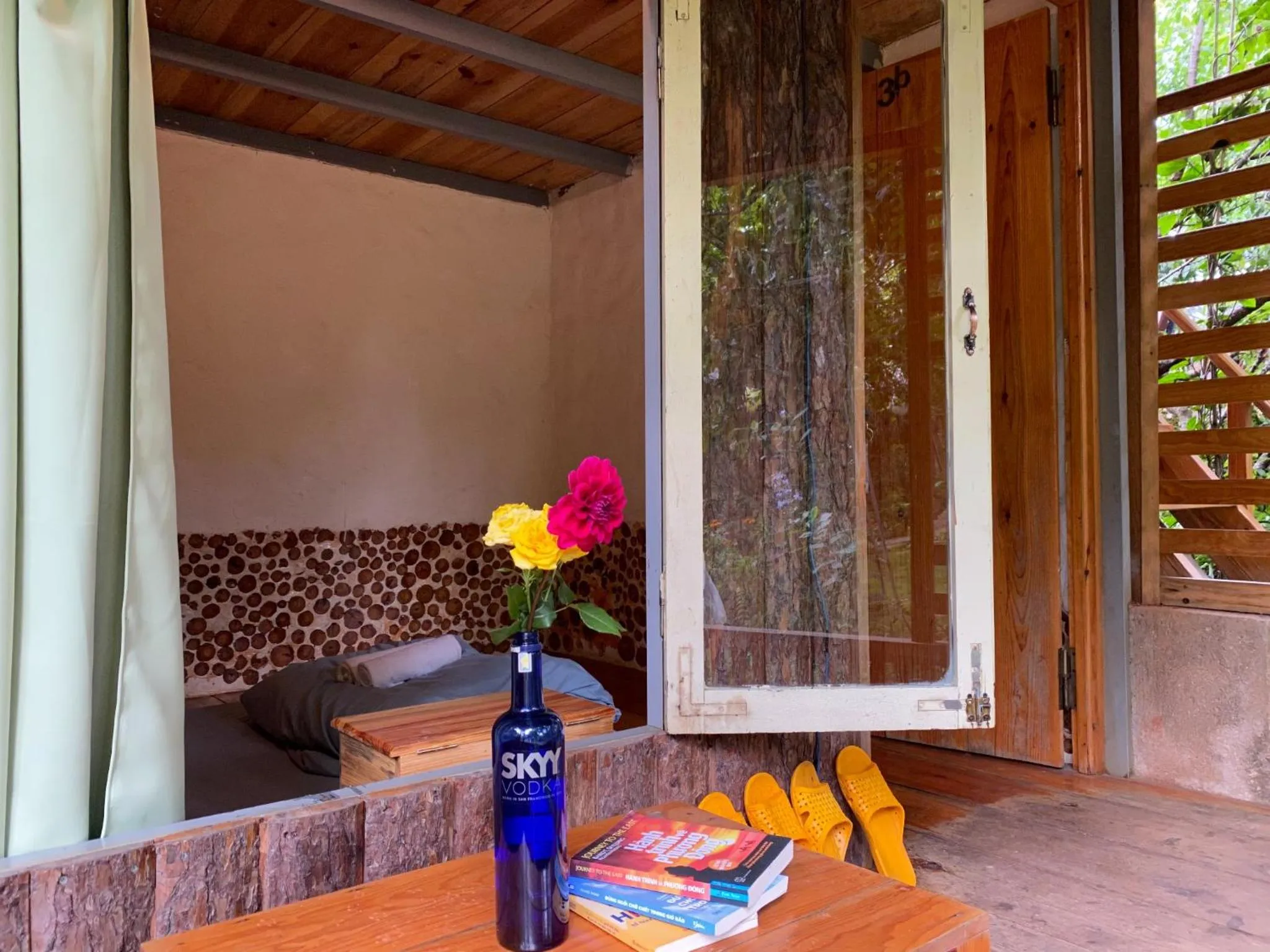 Patio in Đà Lạt Củi Homestay