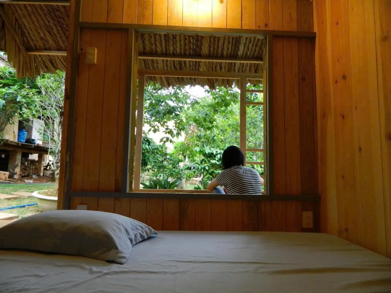 Bed in Đà Lạt Củi Homestay