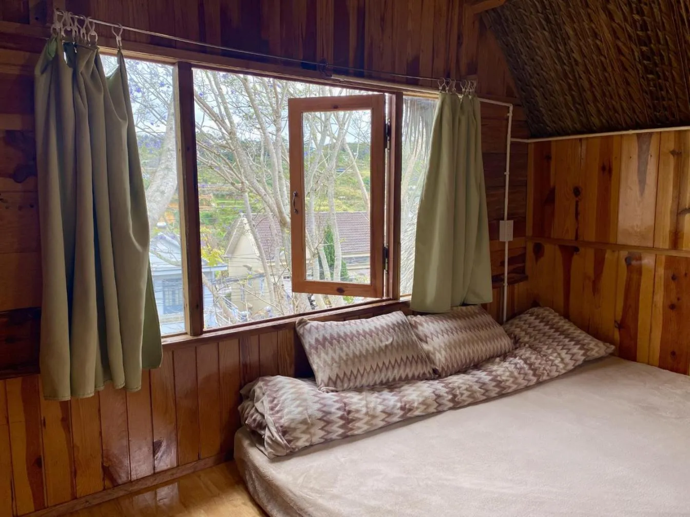Bed in Đà Lạt Củi Homestay