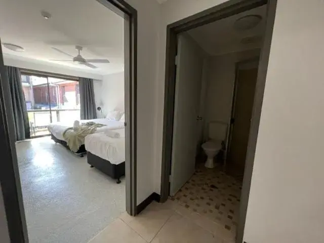 Bed in Comfort Inn Centrepoint Motel Bed in Comfort Inn Centrepoint Motel