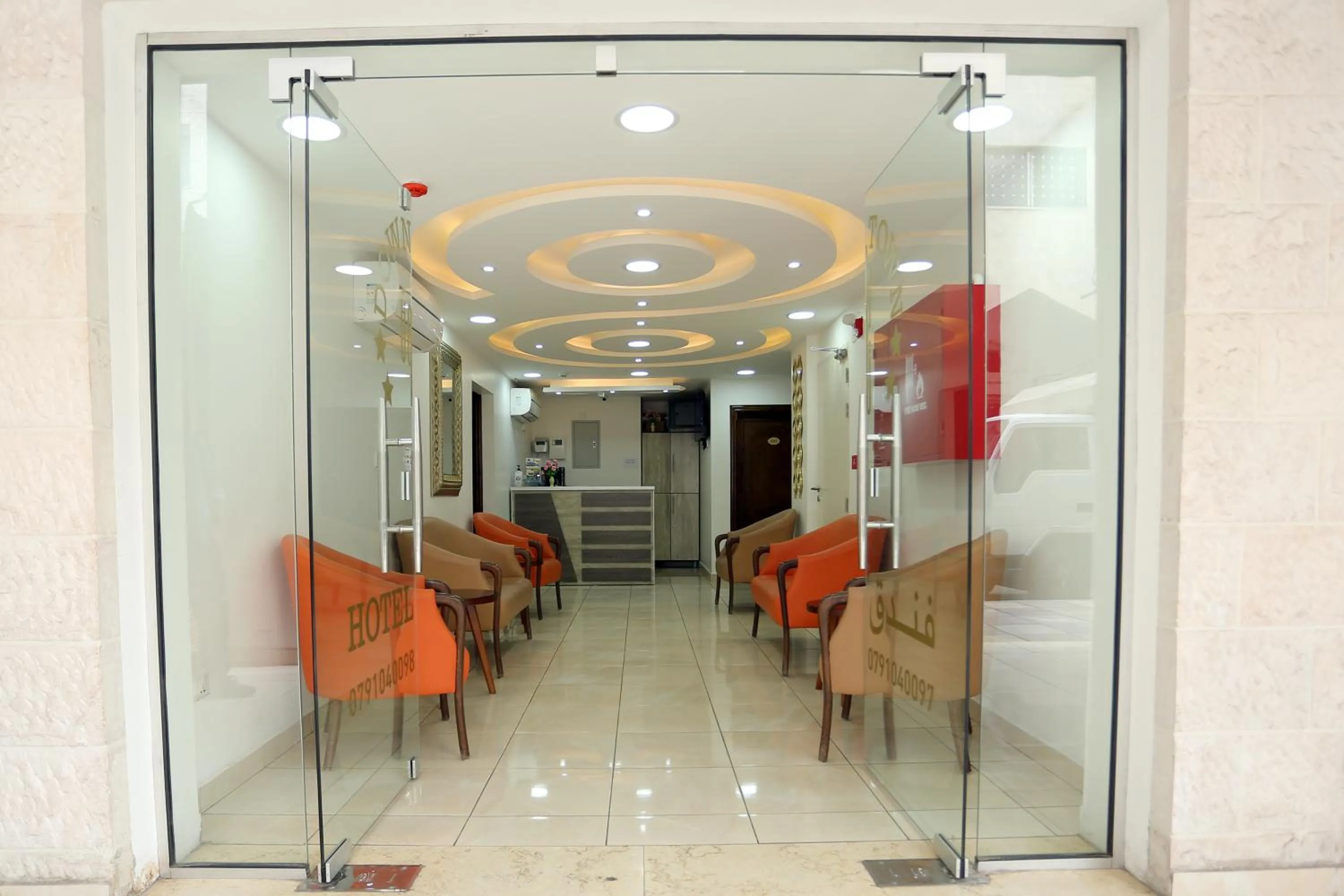 Lobby or reception in Down Town Hotel