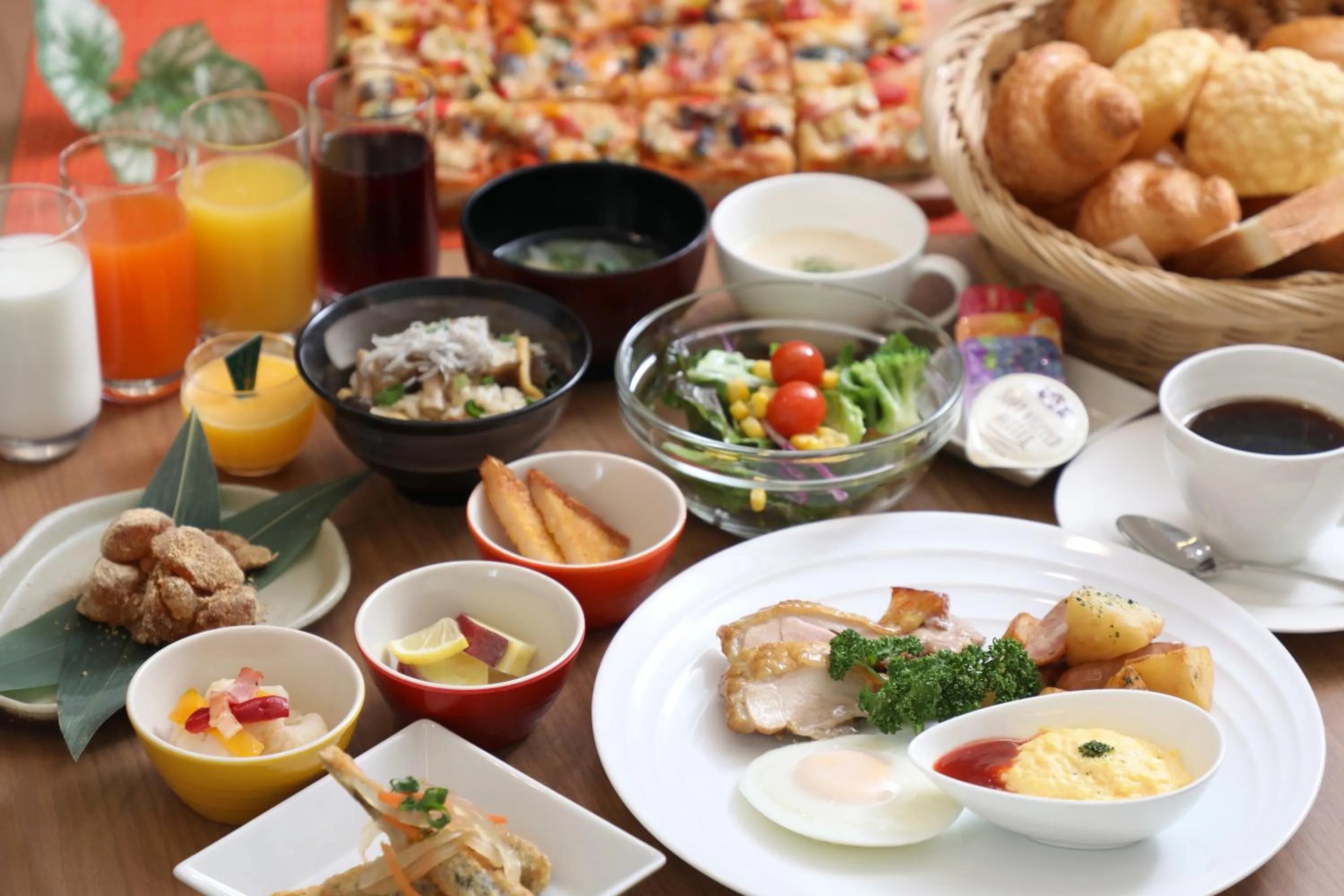 Breakfast in Hiroshima Tokyu REI Hotel