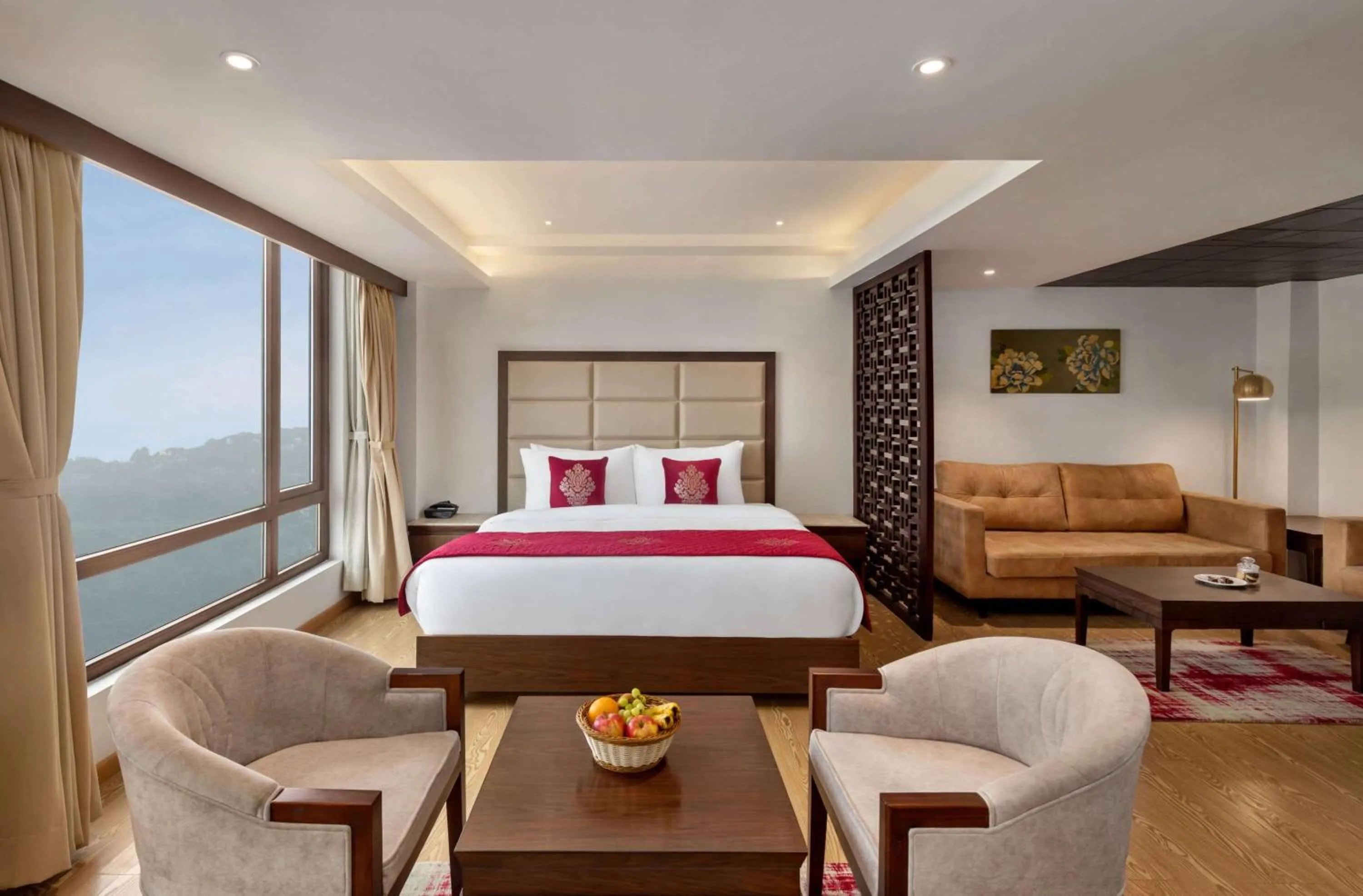Photo of the whole room, Bed in Ramada by Wyndham Gangtok Hotel & Casino Golden