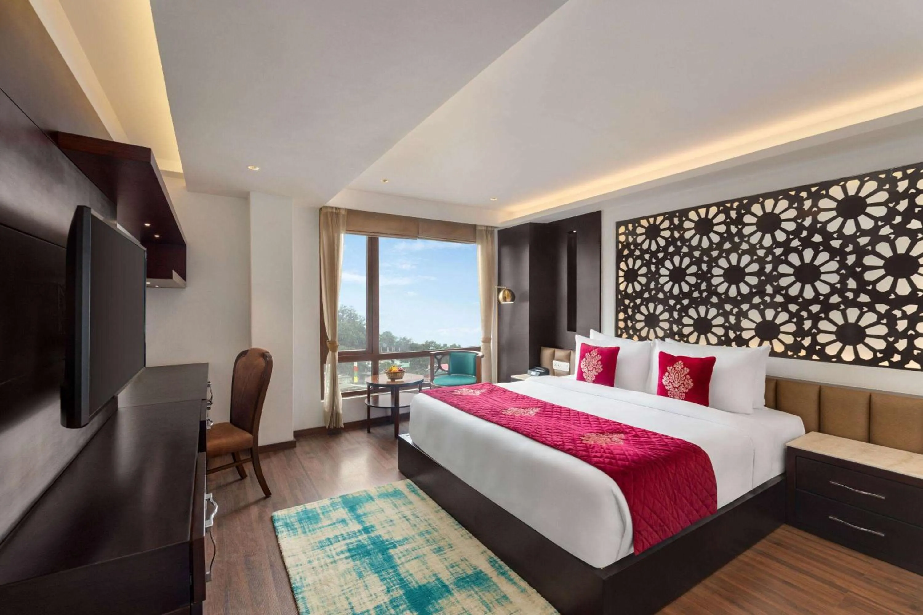 Photo of the whole room, Bed in Ramada by Wyndham Gangtok Hotel & Casino Golden
