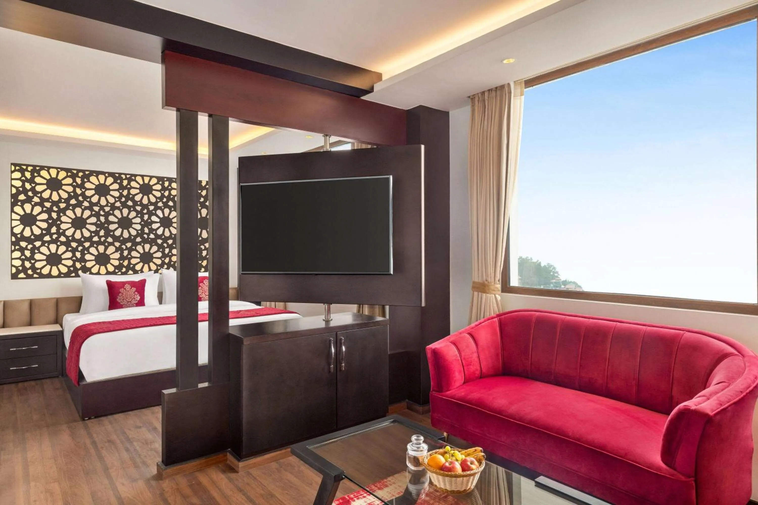 Photo of the whole room, Bed in Ramada by Wyndham Gangtok Hotel & Casino Golden