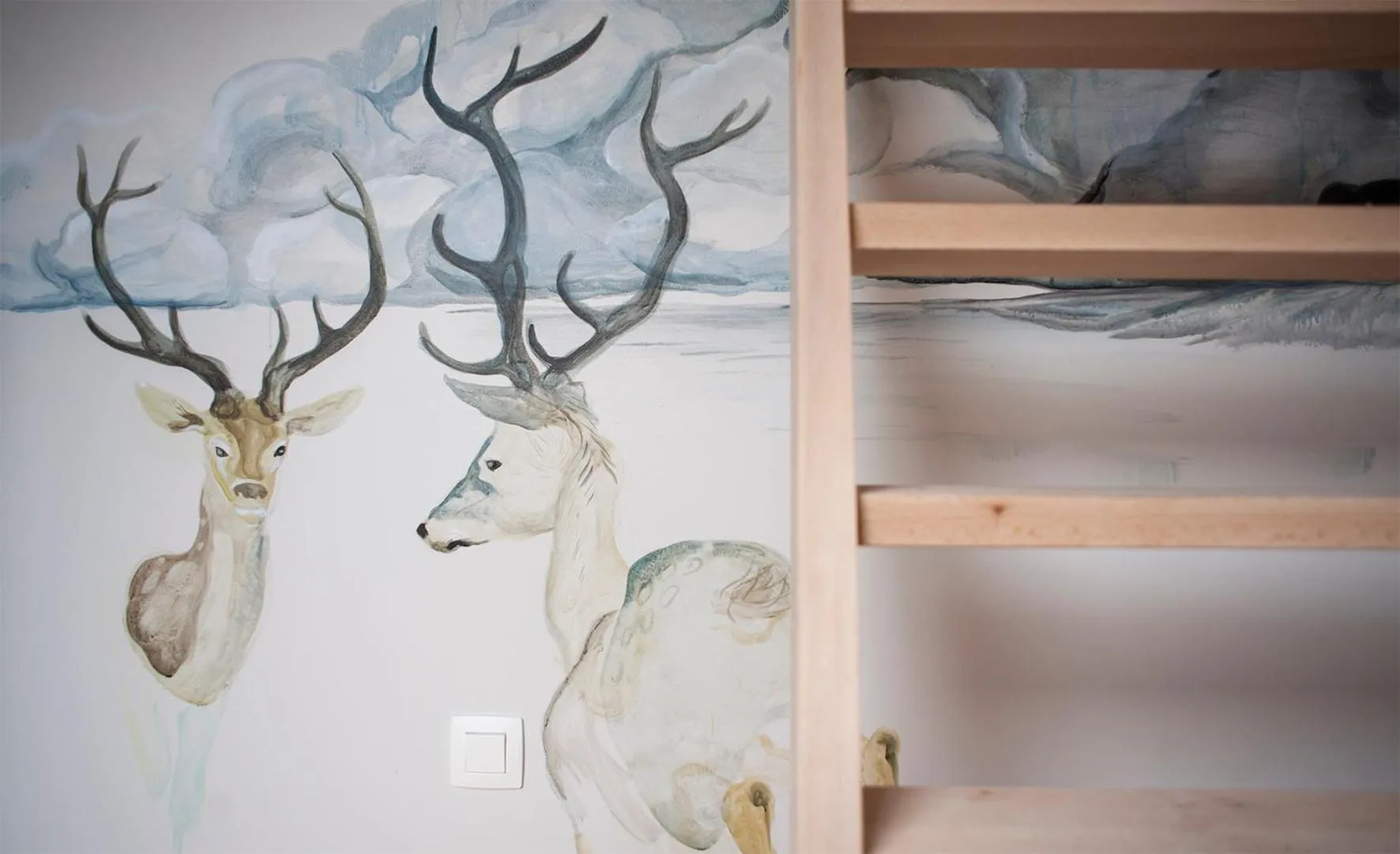 Decorative detail in KaBa Hostel