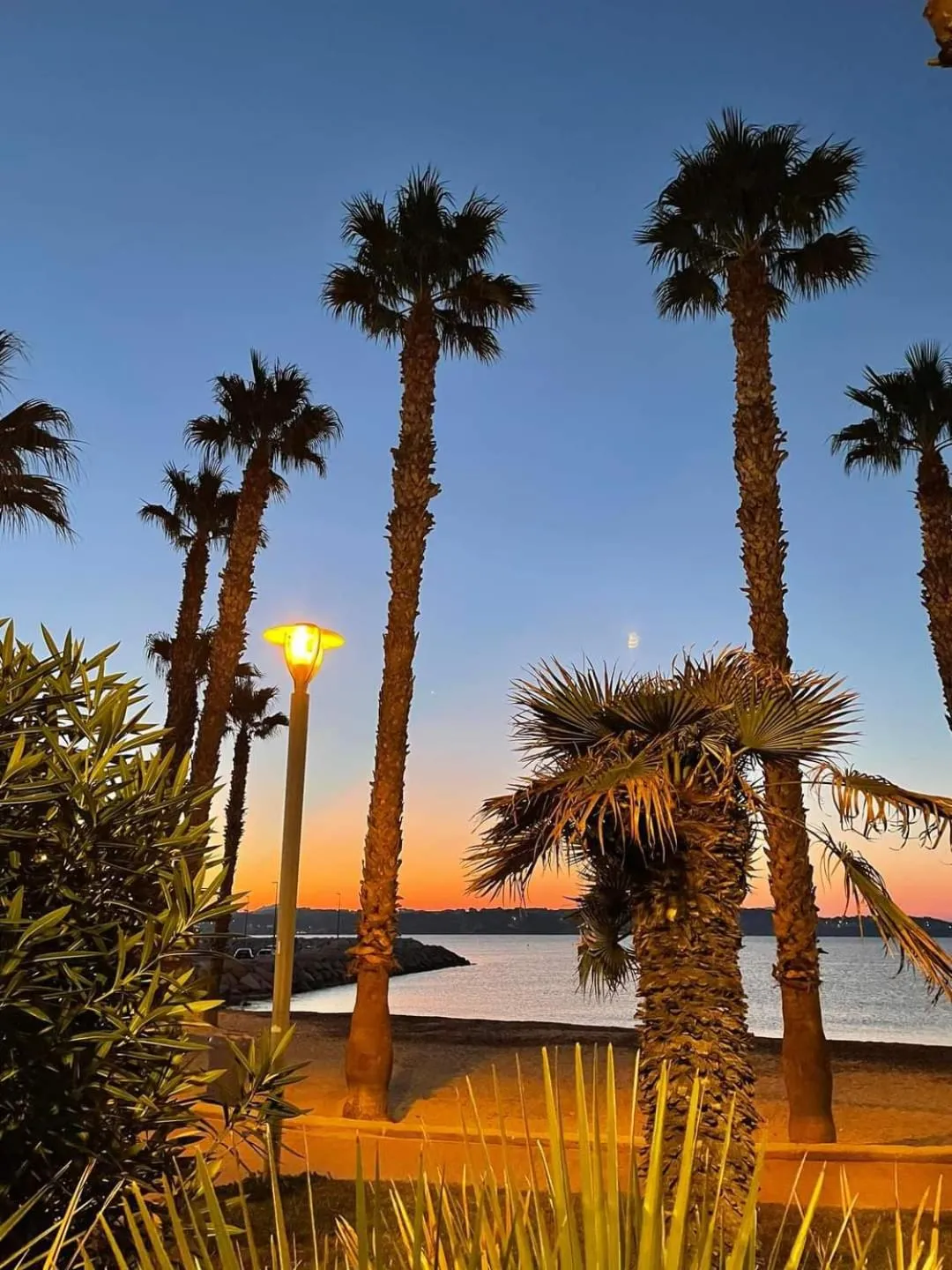 Sunset in Villa Cocody