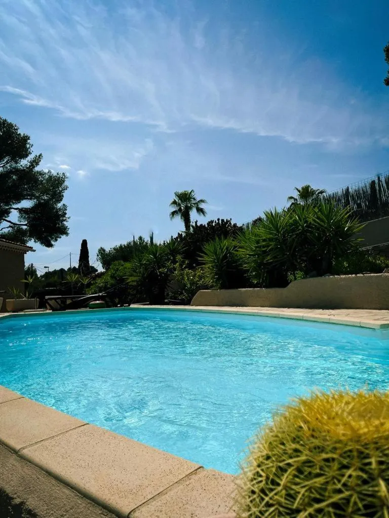 Garden view in Villa Cocody